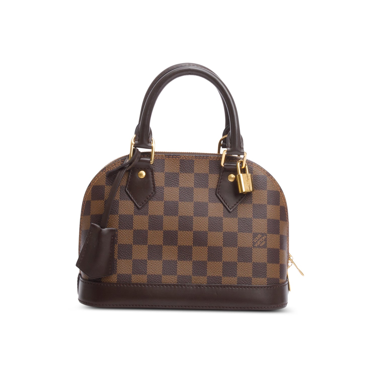 Louis Vuitton 2020 Damier Ebene Alma BB w/ Strap