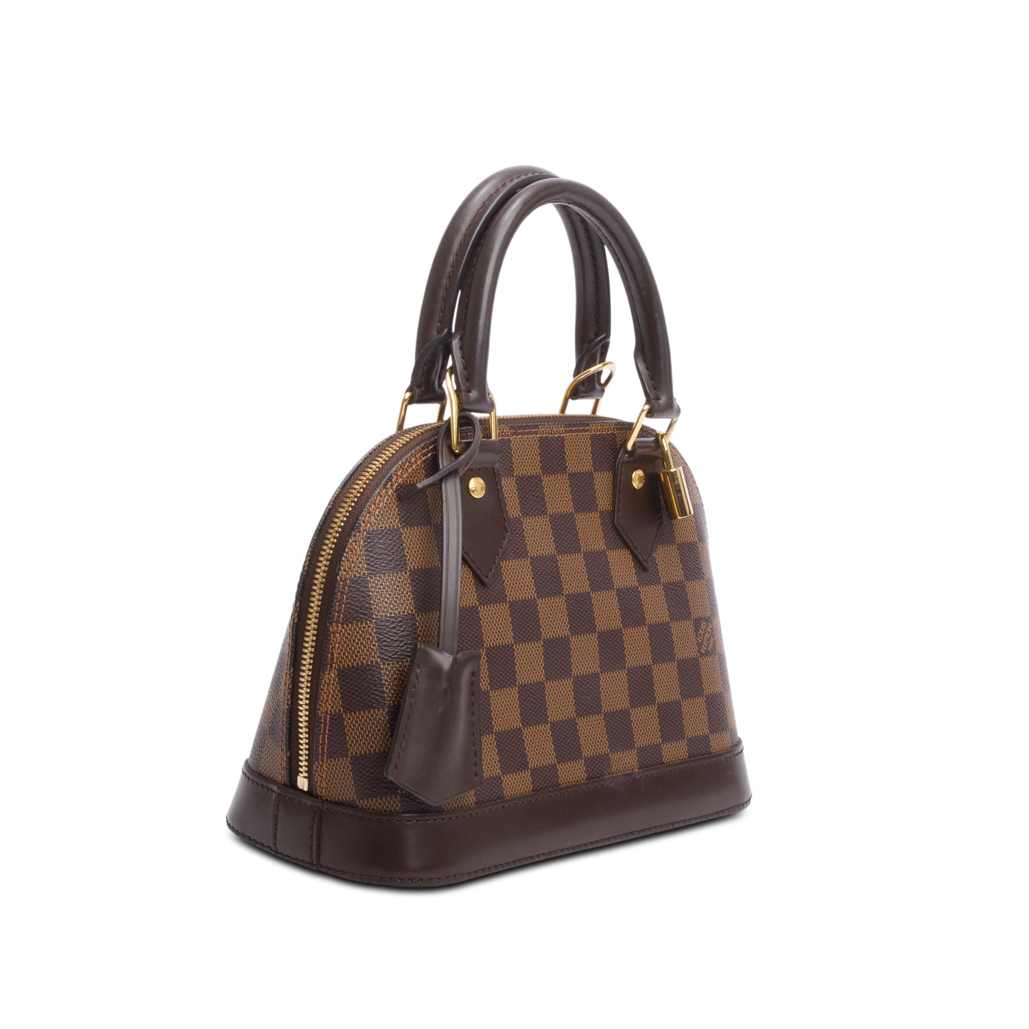 Louis Vuitton 2020 Damier Ebene Alma BB w/ Strap
