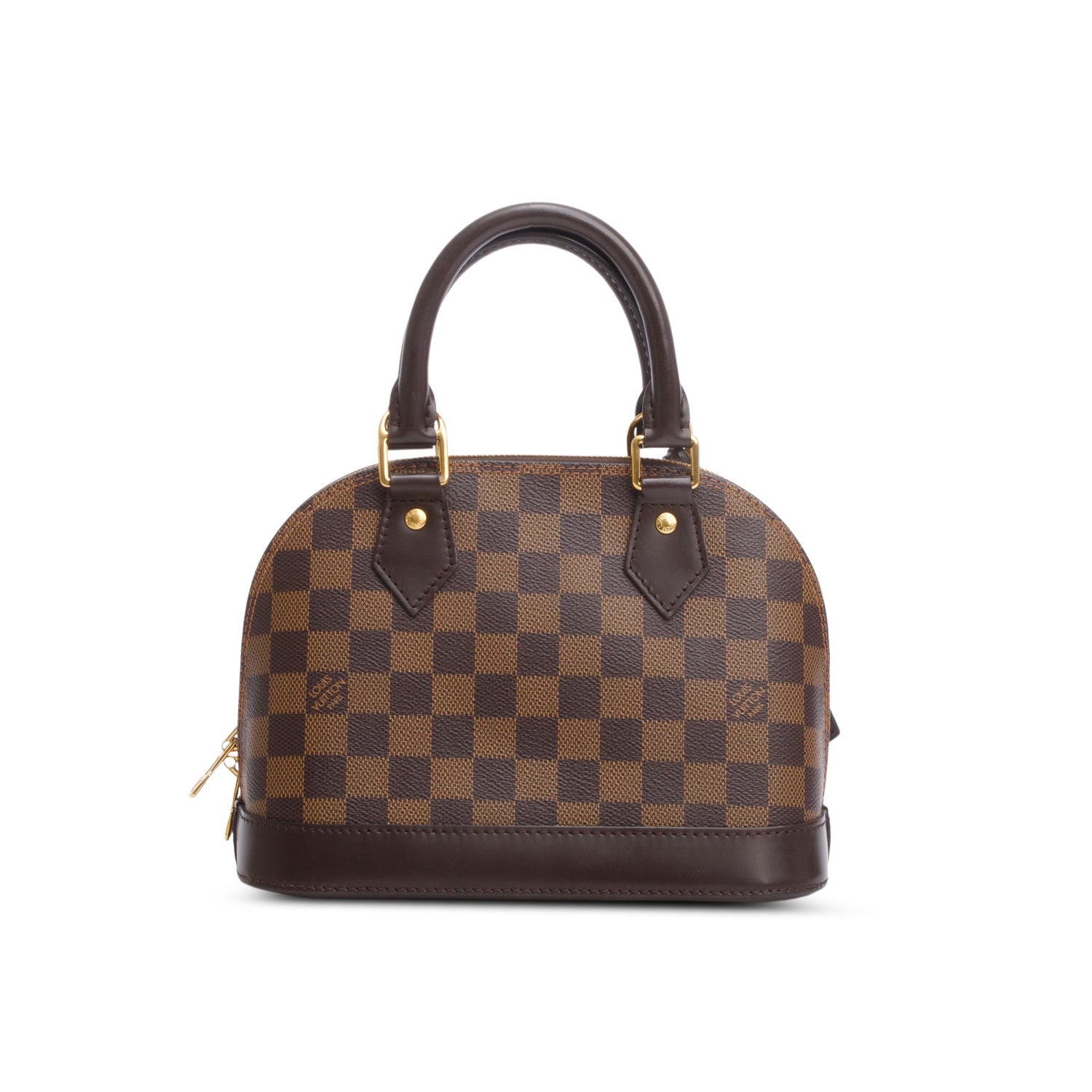 Louis Vuitton 2020 Damier Ebene Alma BB w/ Strap