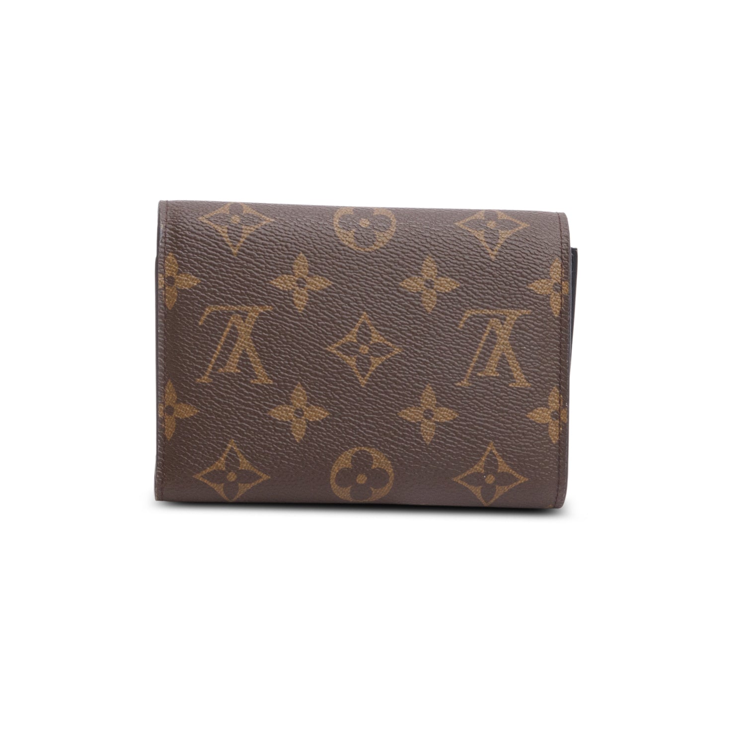Louis Vuitton Monogram Flower Lock Compact Wallet w/ Box