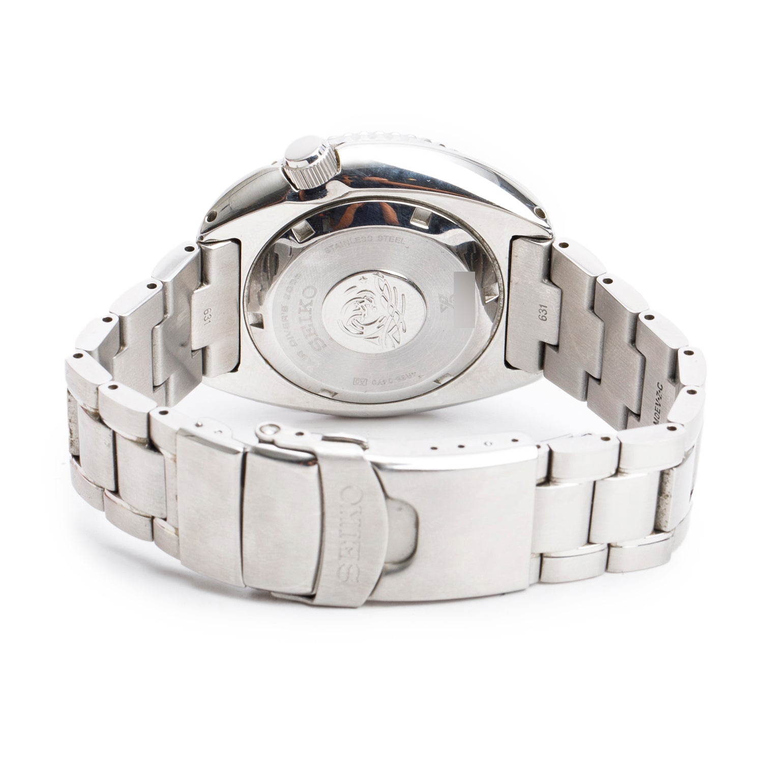 Seiko Stainless Steel Prospex Turtle Diver's 45 MM Automatic Watch Blue Dial w/ Box & Papers