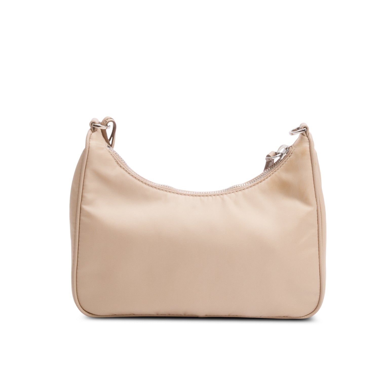 Prada Beige Nylon Re-Edition 2005 Shoulder Bag