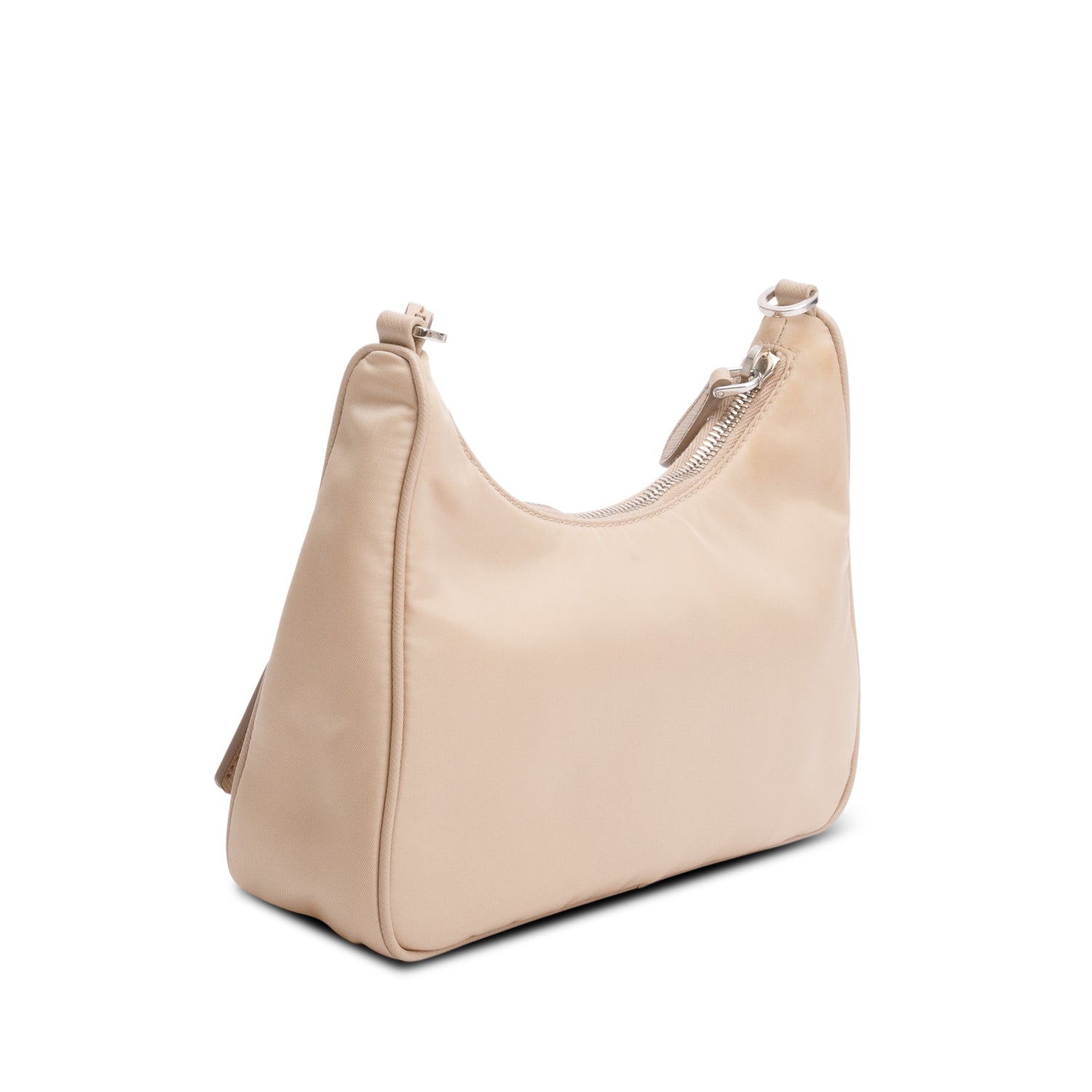 Prada Beige Nylon Re-Edition 2005 Shoulder Bag