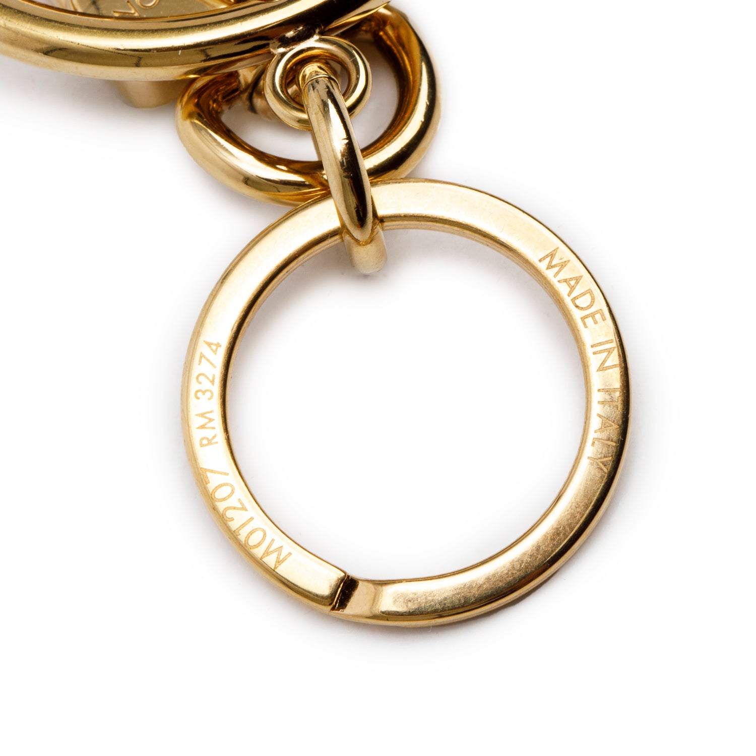 Louis Vuitton 2024 Puzzle Flower Monogram Keyring w/ Box