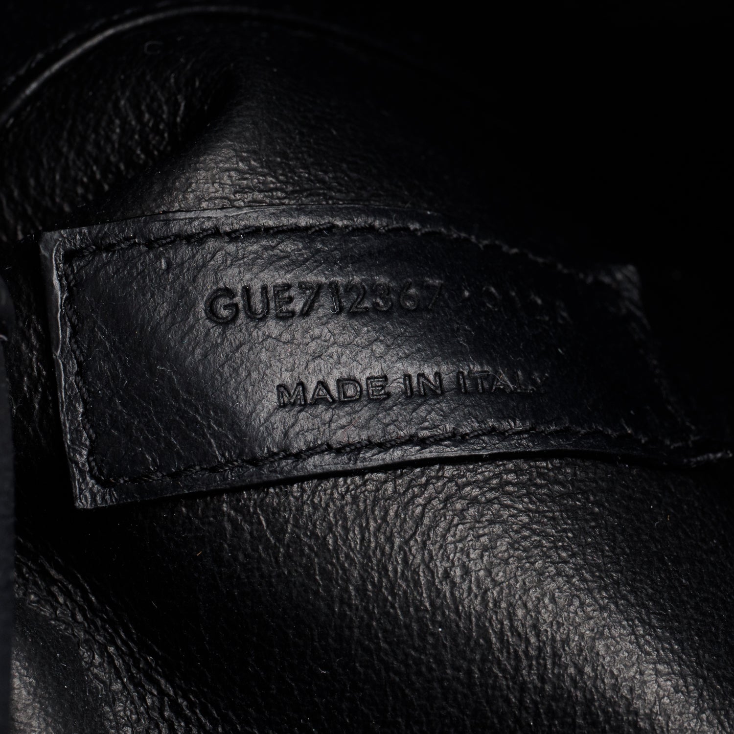 Saint Laurent 2025 Black Croc Embossed Calfskin Mini Toy Shopper Tote w/ Strap