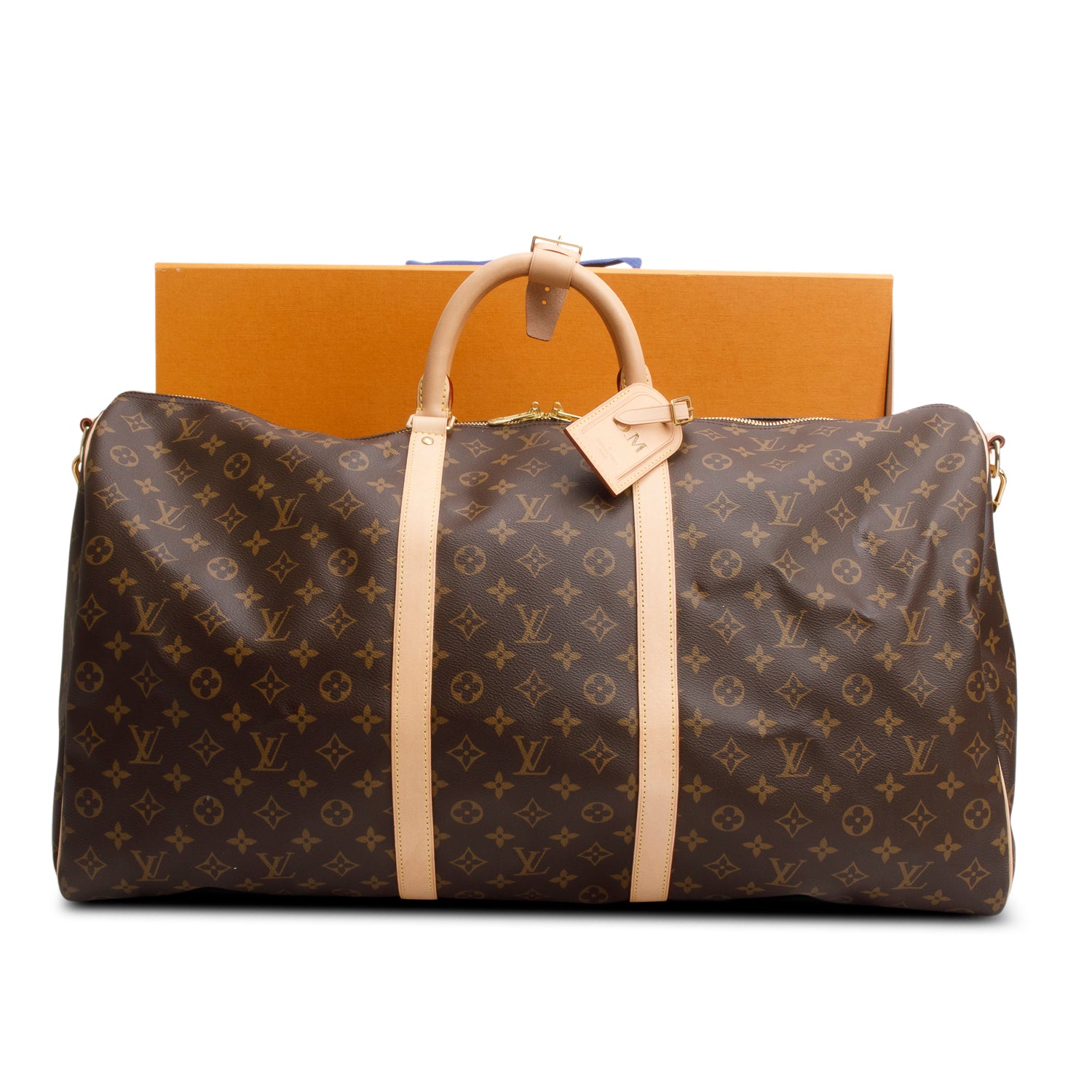 Louis Vuitton Monogram Keepall Bandouliere 60 w/ Box