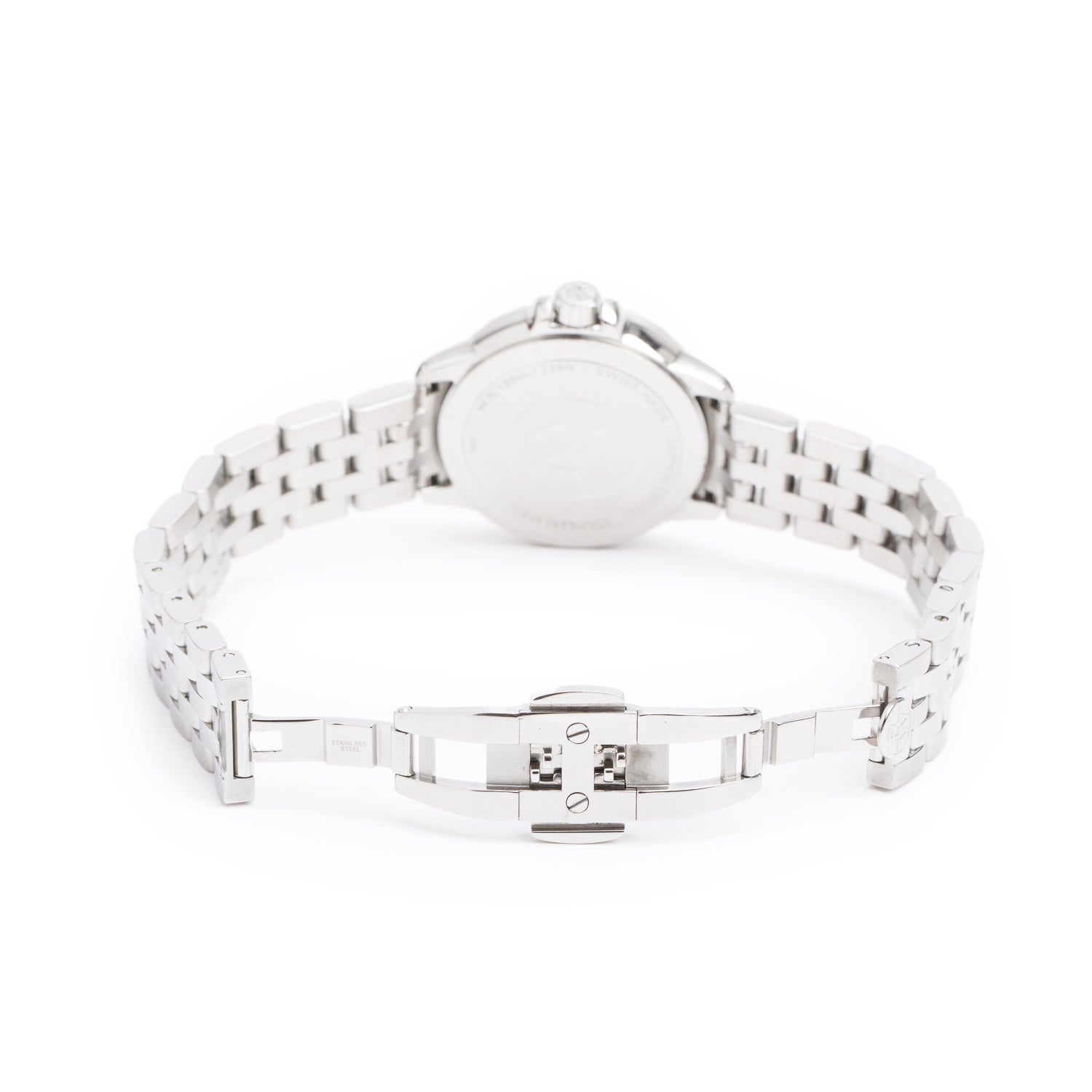 Raymond Weil Stainless Steel Tango 30 MM Quartz Watch Mother of Pearl Diamond Dial 5960