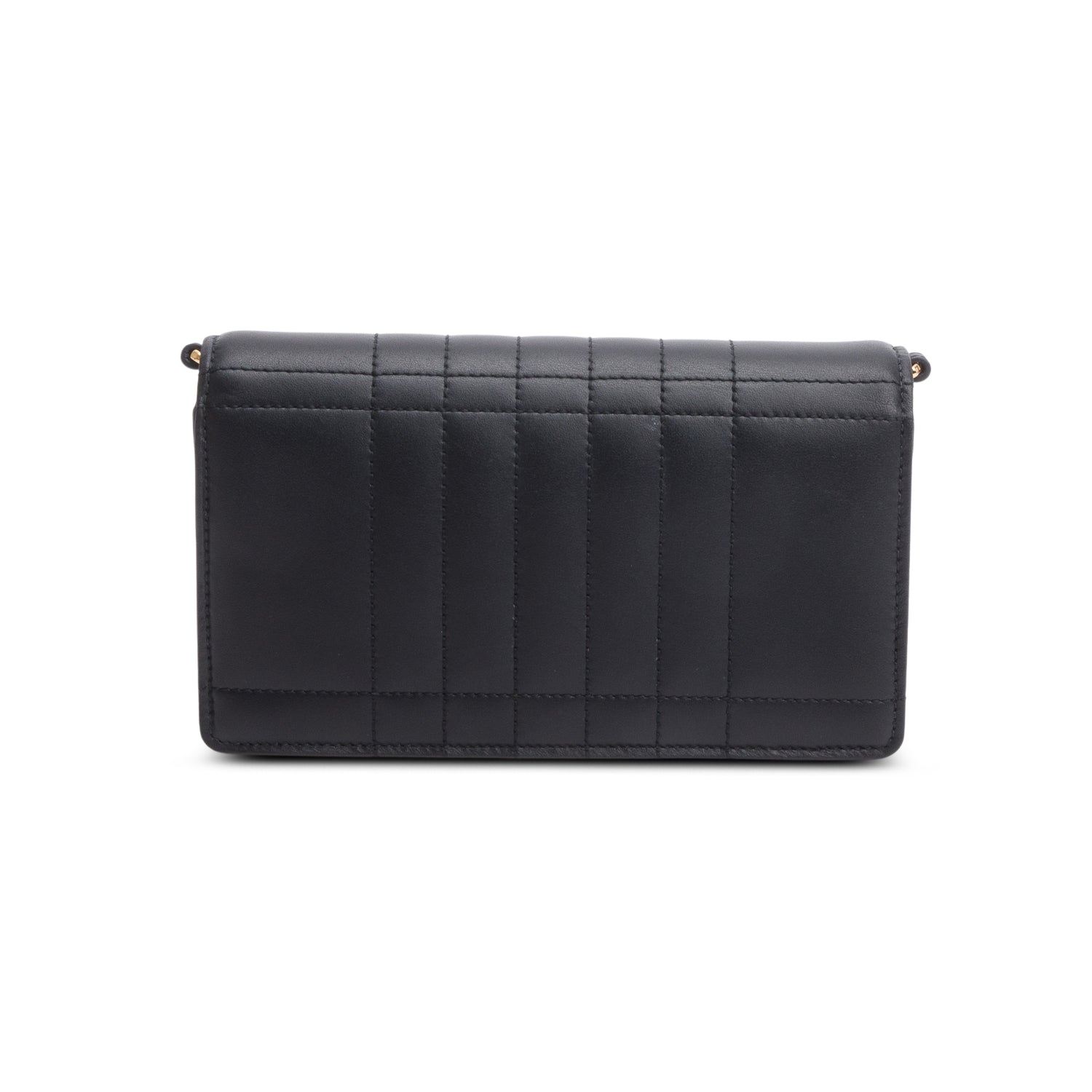 Burberry Black Quilted Leather Mini Lola Bag w/ Box