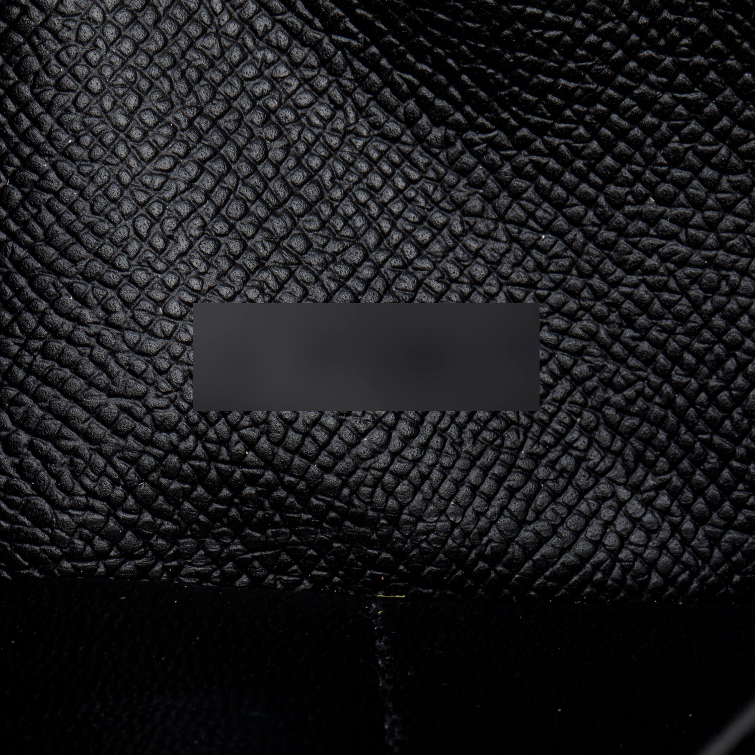 Hermes Noir Epsom Leather Classic Kelly Longue Wallet w/ Box