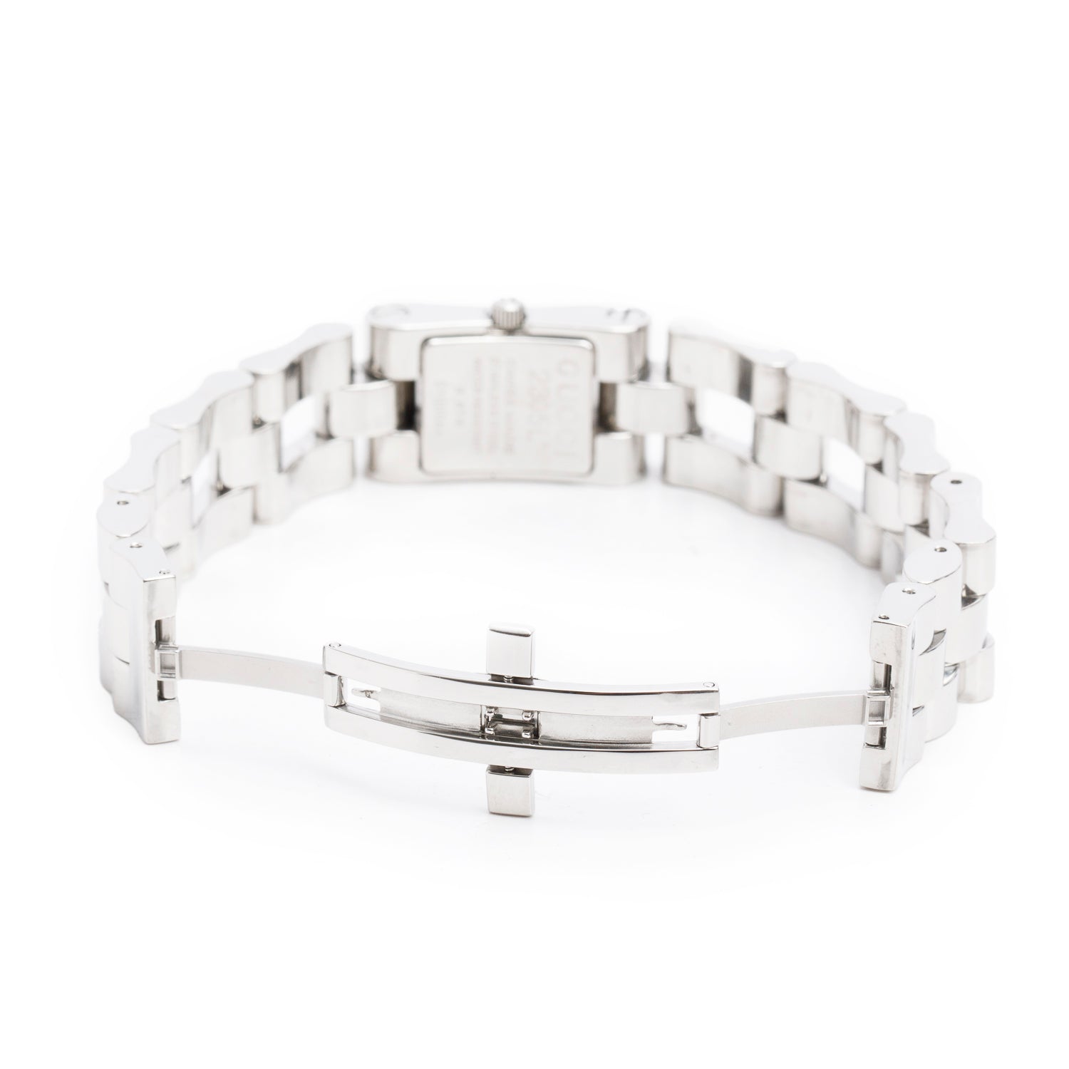 Gucci Stainless Steel 2305 Series Quartz Watch Silver Dial