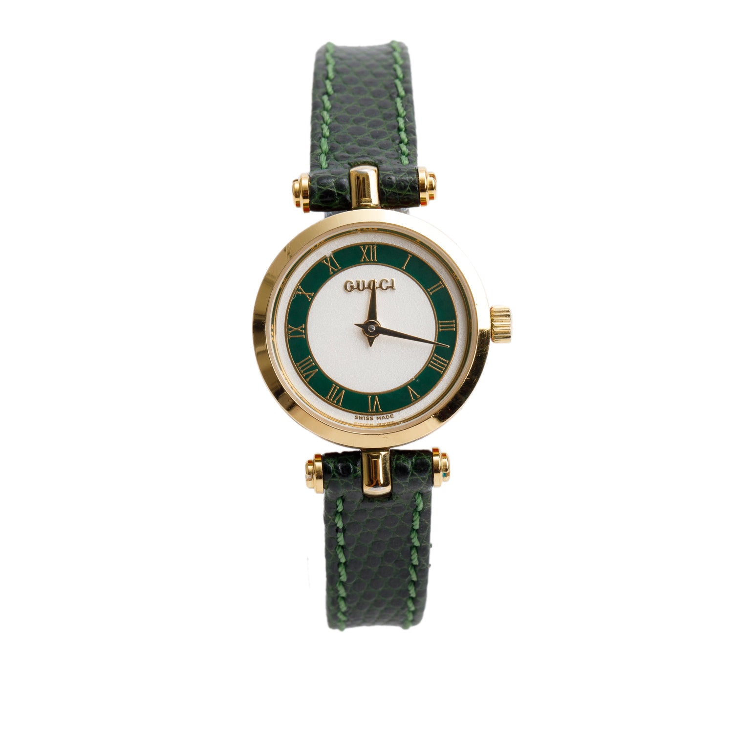 Gucci Gold-Plated Stainless Steel Stack 22 MM Quartz Watch