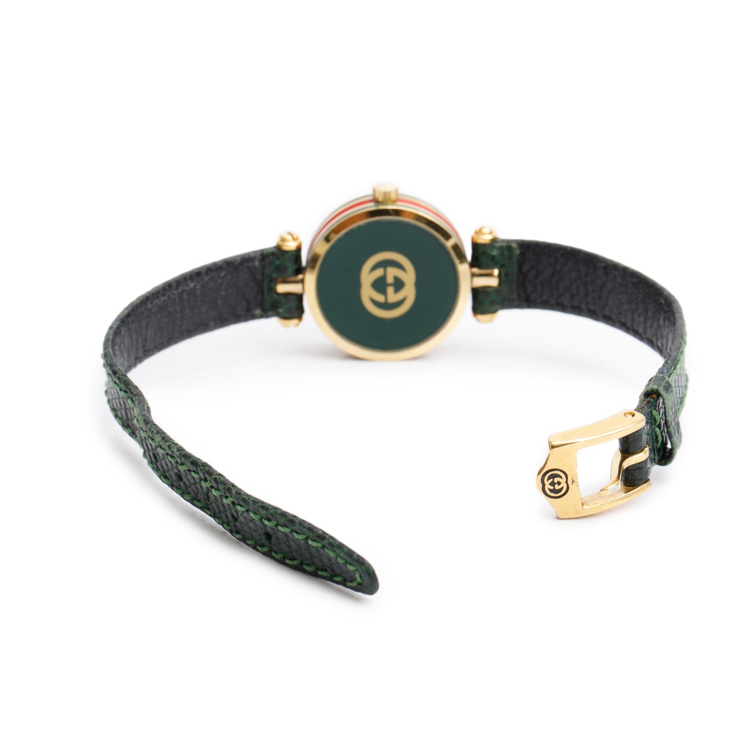 Gucci Gold-Plated Stainless Steel Stack 22 MM Quartz Watch