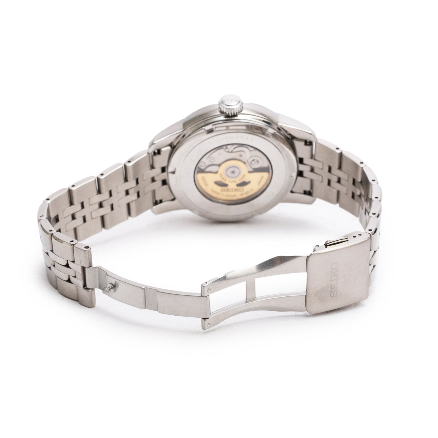 Seiko 2025 Stainless Steel Presage 40 MM Automatic Watch Black Dial w/ Box & Papers