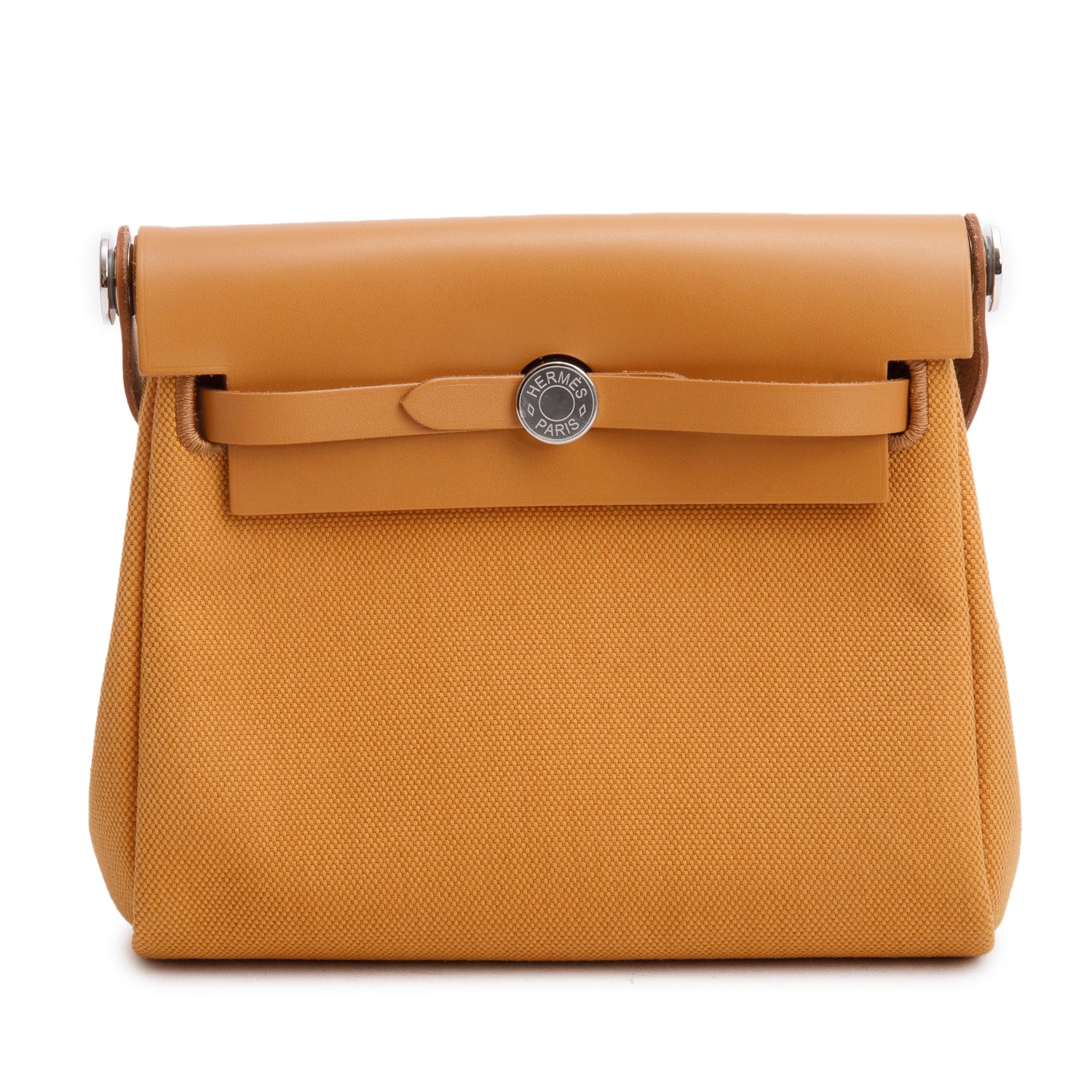 Hermes 2025 Naturel Sable Toile Militaire Vache Hunter Herbag Zip 20 w/ Box & Receipt