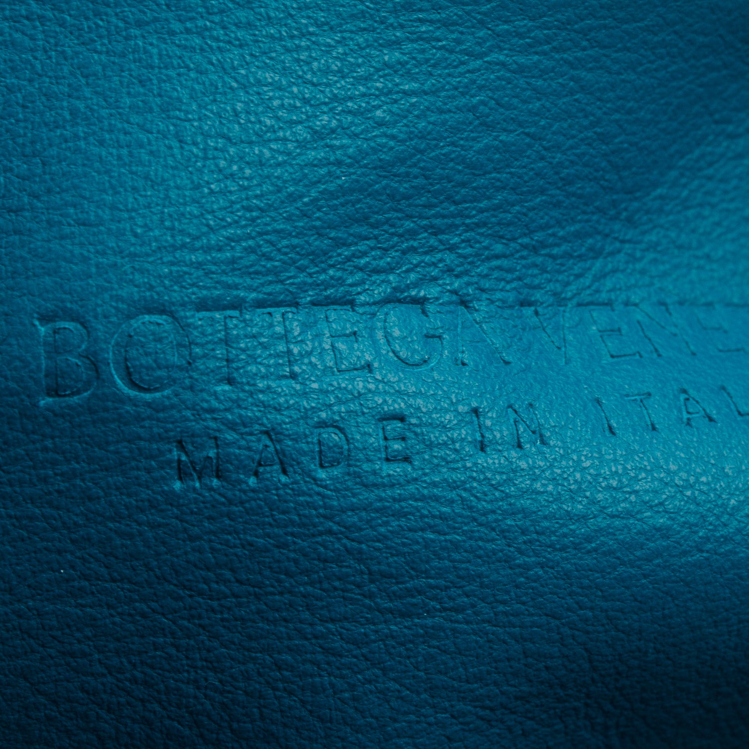 Bottega Veneta Teal Lambskin Intrecciato Mini Jodie w/ Box