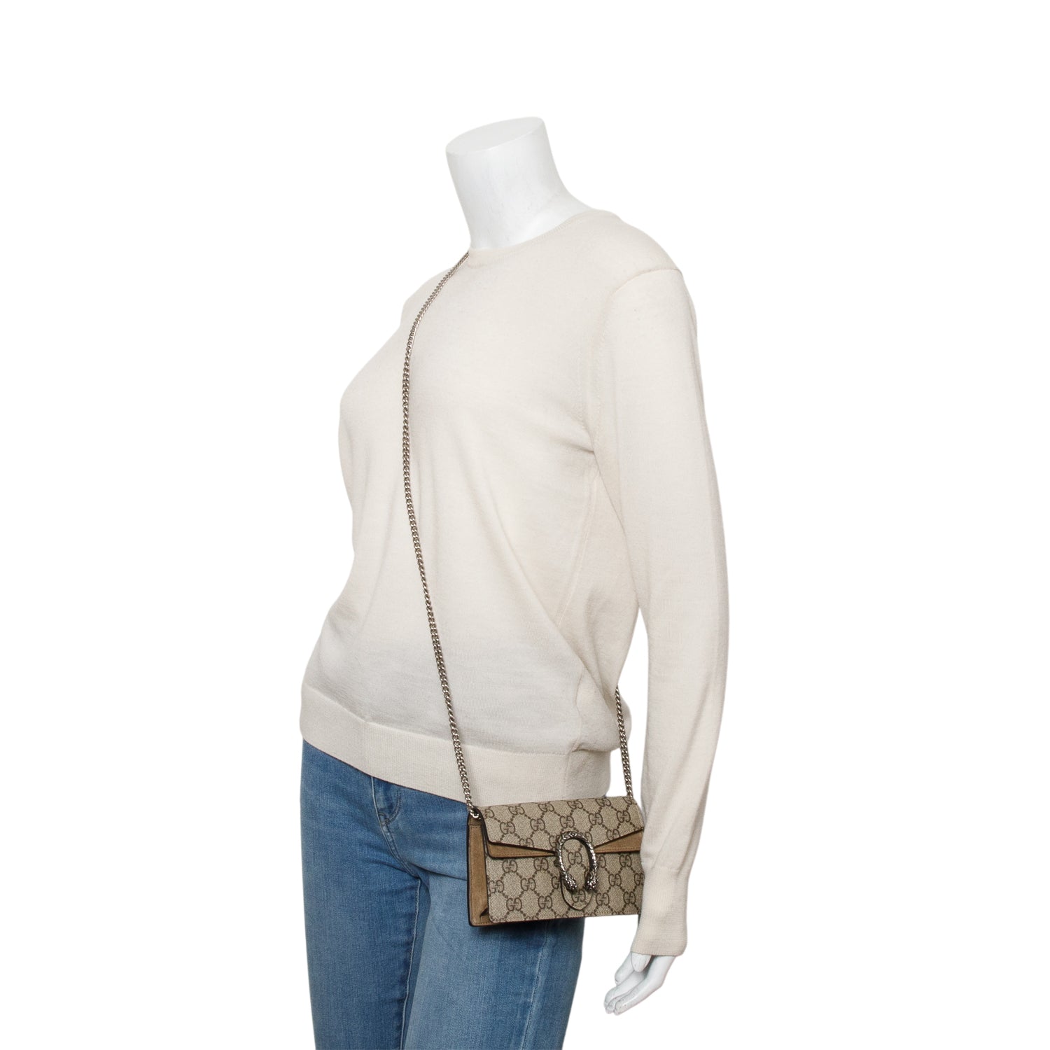 Gucci GG Supreme Dionysus Super Mini Bag w/ Box