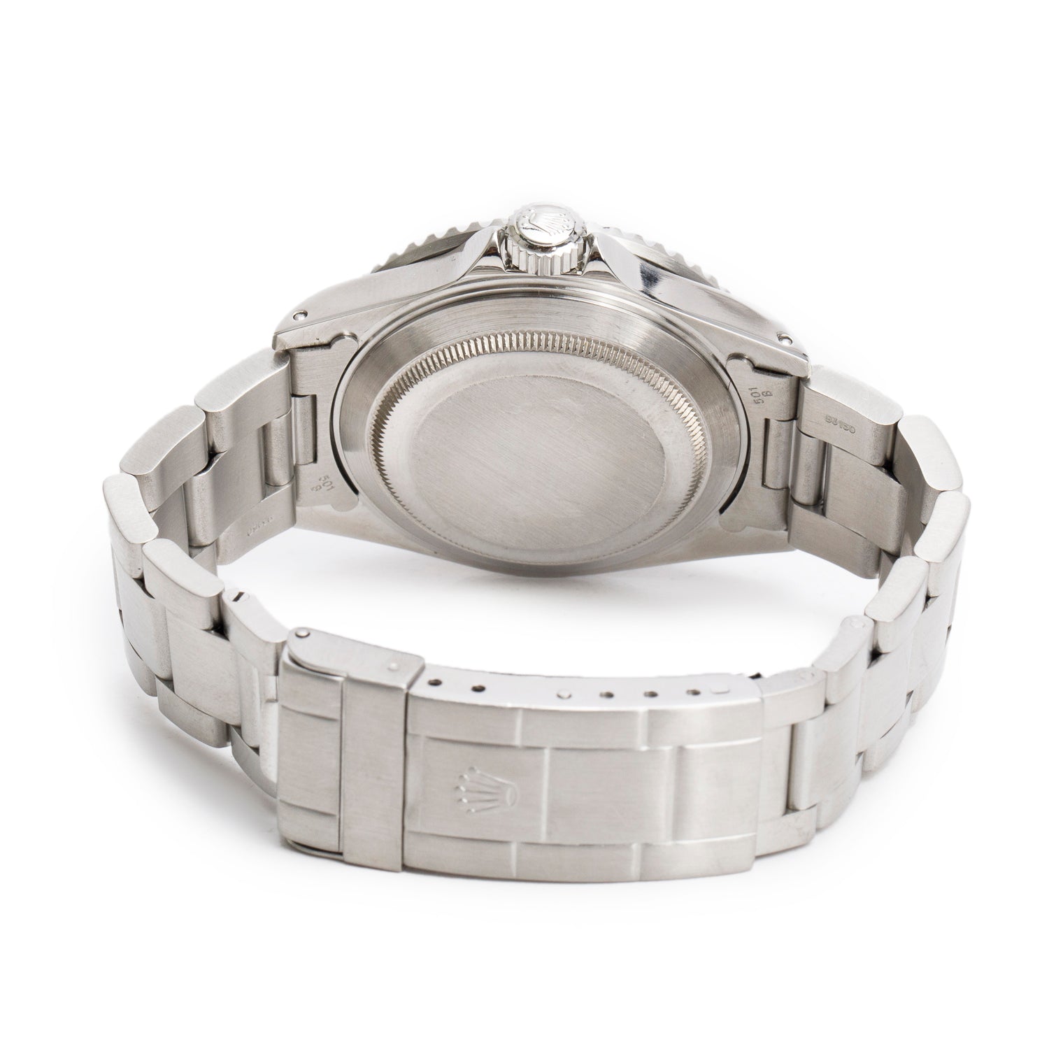 Rolex Stainless Steel Submariner Date 40 MM Watch Black Dial 16610 w/ Box