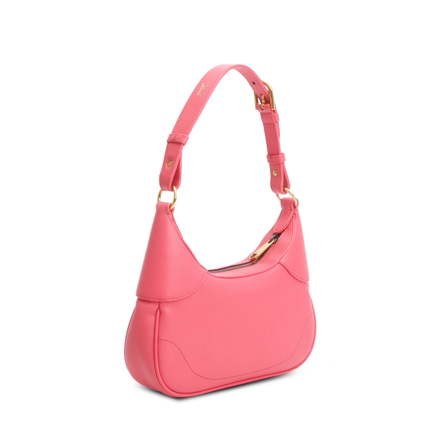 Gucci 2024 Pink Goatskin Small Aphrodite Shoulder Bag w/ Box, Straps & Receupt