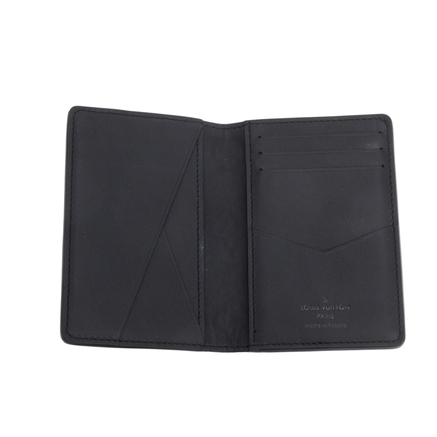 Louis Vuitton 2024 Monogram Shadow Leather Pocket Organizer w/ Box & Receipt