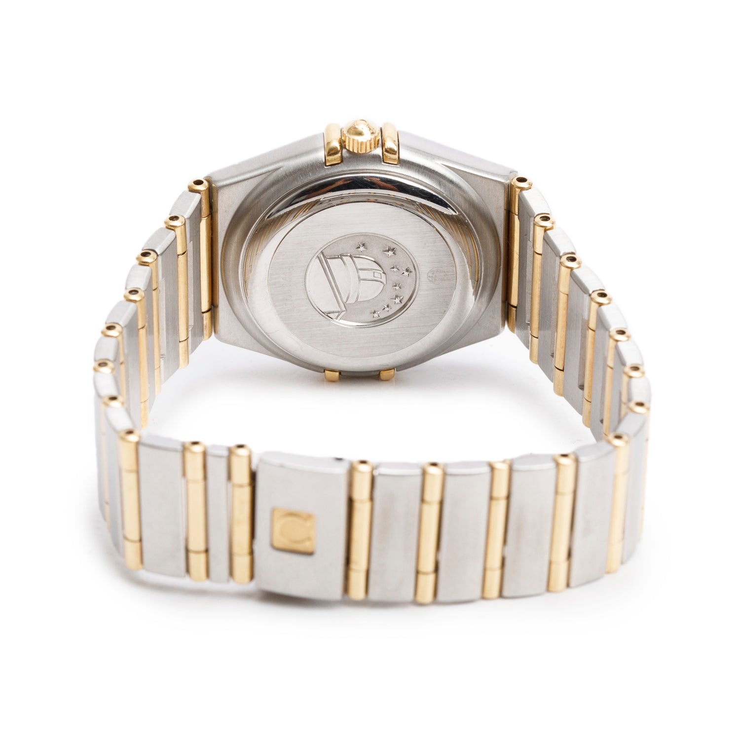 Omega Stainless Steel & 18k Yellow Gold Constellation 27.5 MM Automatic Watch w/ Papers