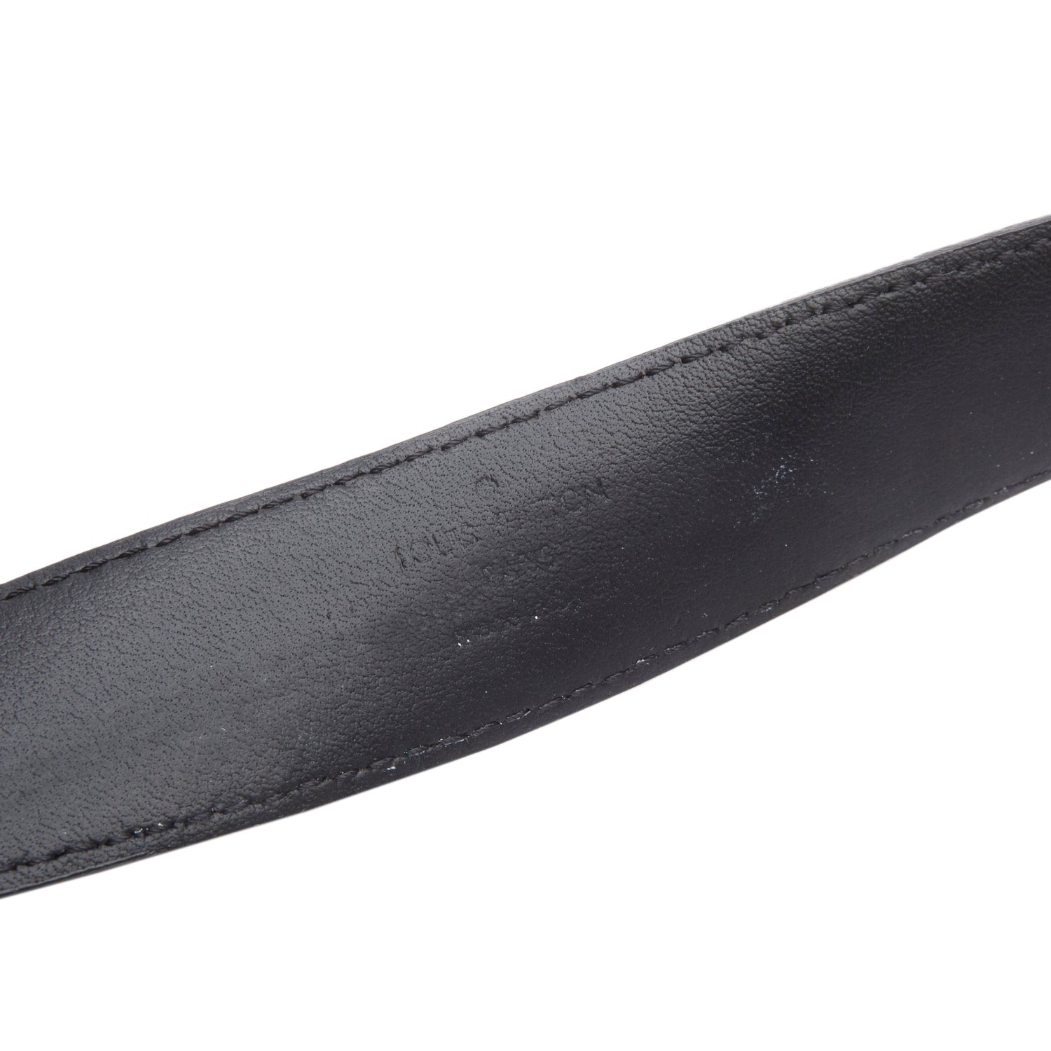 Louis Vuitton Damier Graphite Neogram 30 MM Belt 85 34