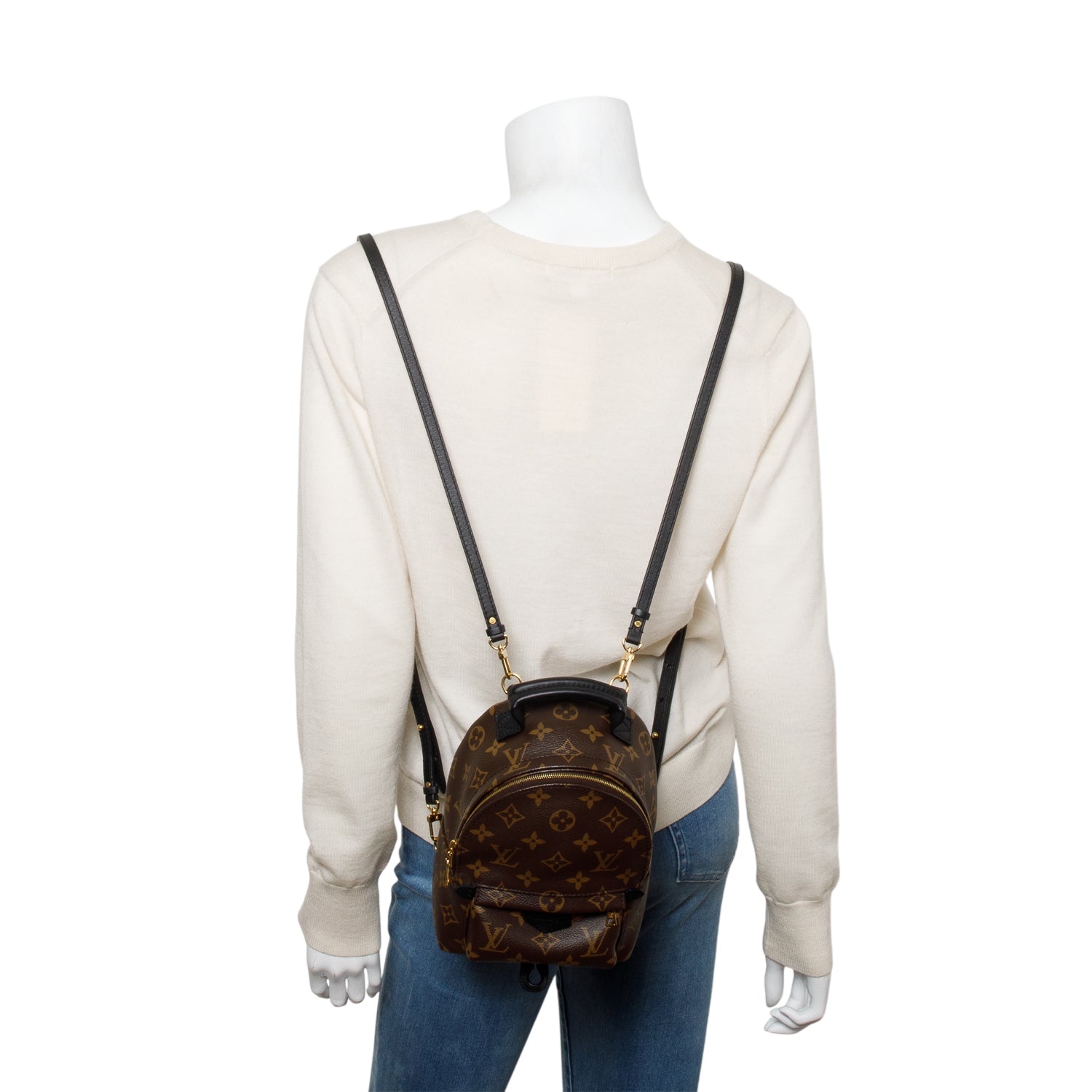 Louis Vuitton 2022 Monogram Palm Springs Mini Backpack w/ Box & Receipt