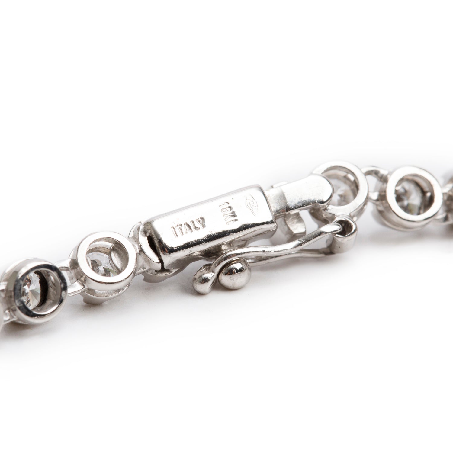 18k White Gold 4.84 tcw. Diamond Tennis Bracelet