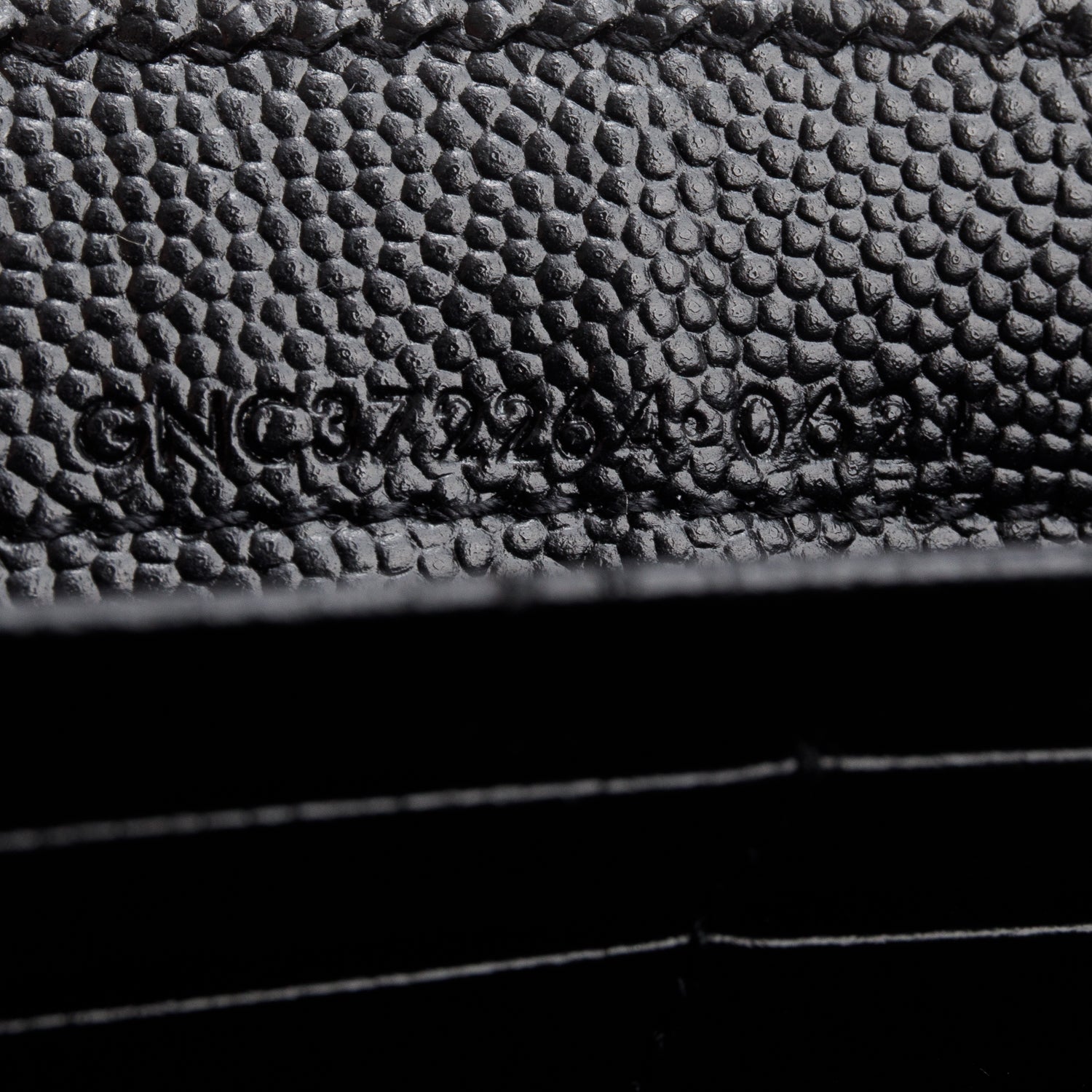 Saint Laurent 2021 Black Lambskin Leather Cassandre Matelasse Large Flap Wallet w/ Box