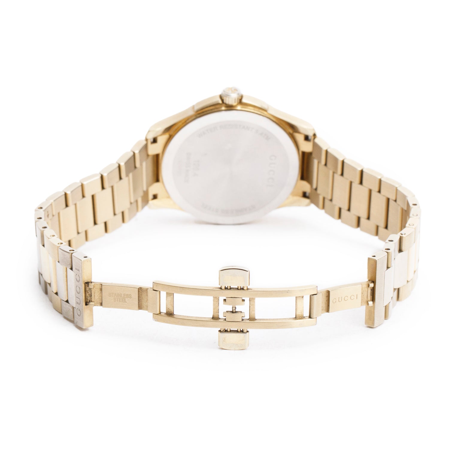 Gucci Yellow-Gold Plated Stainless Steel G-Timeless 38 MM Quartz Watch w/ Box