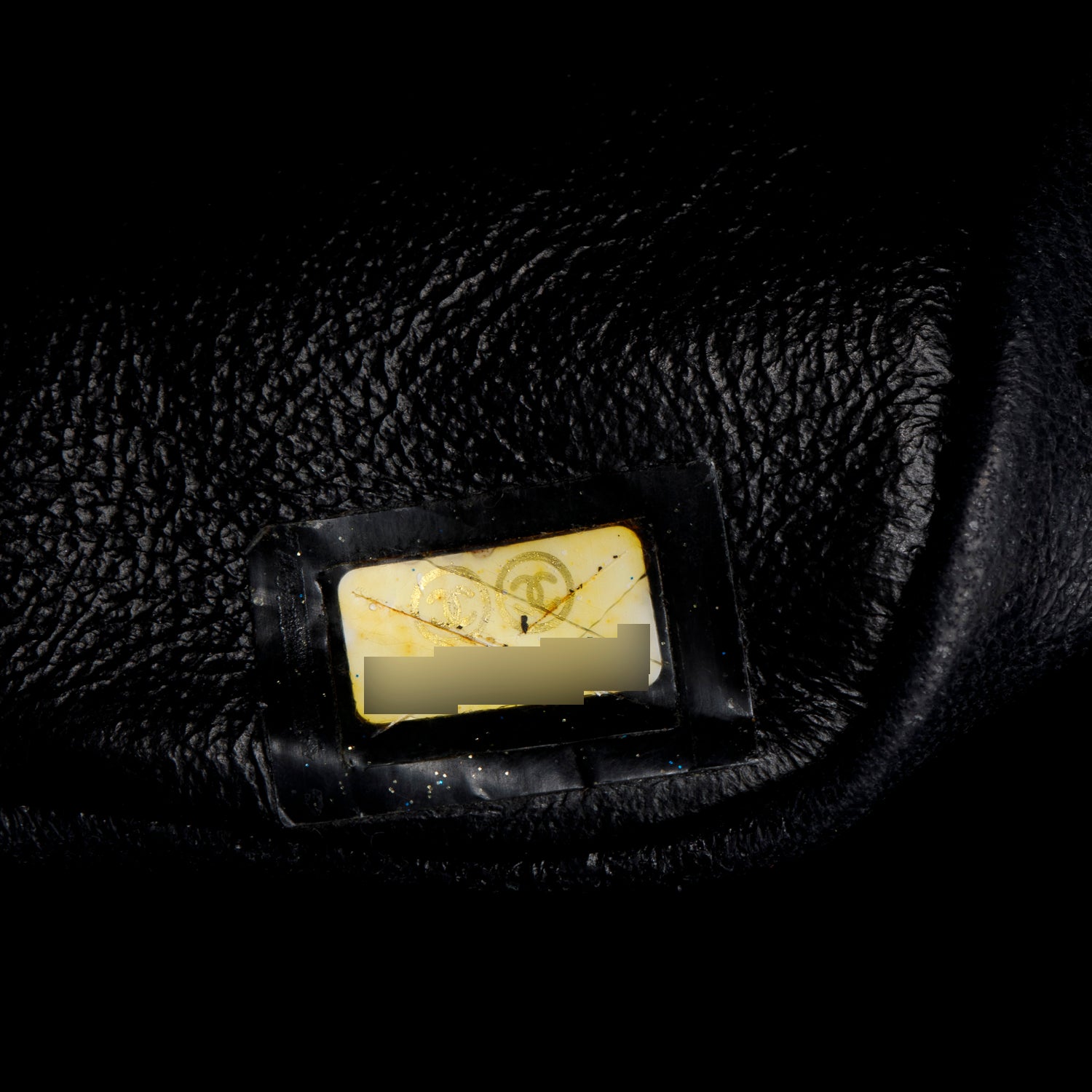 Chanel Black Caviar Jumbo Single Flap Bag w/ Authenticity Card