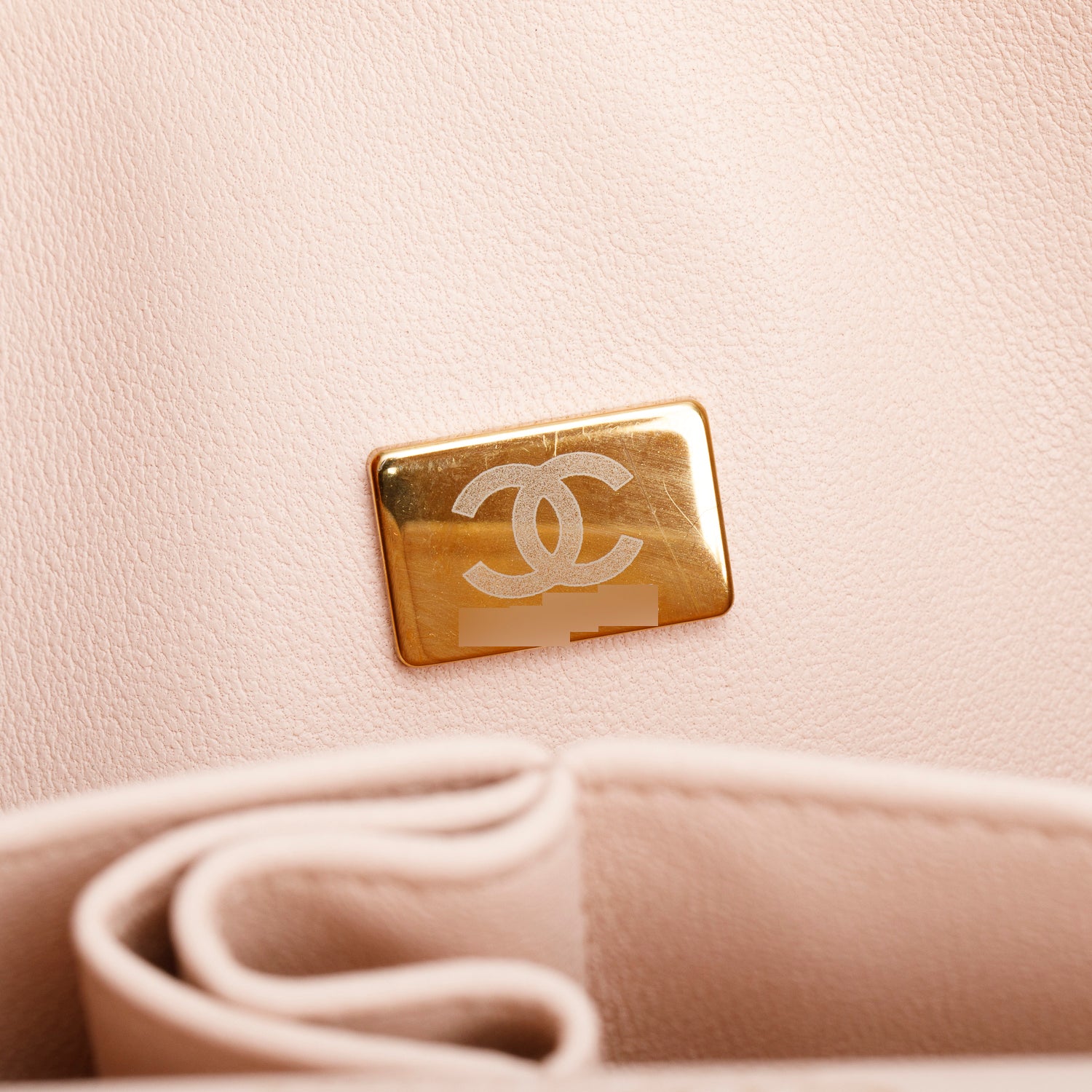 Chanel Beige Caviar Leather Classic Medium Double Flap