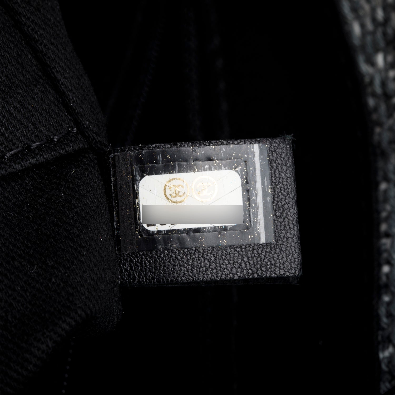 Chanel Grey Tweed Small Deauville Shopping Tote w/ Box & Authenticity Card