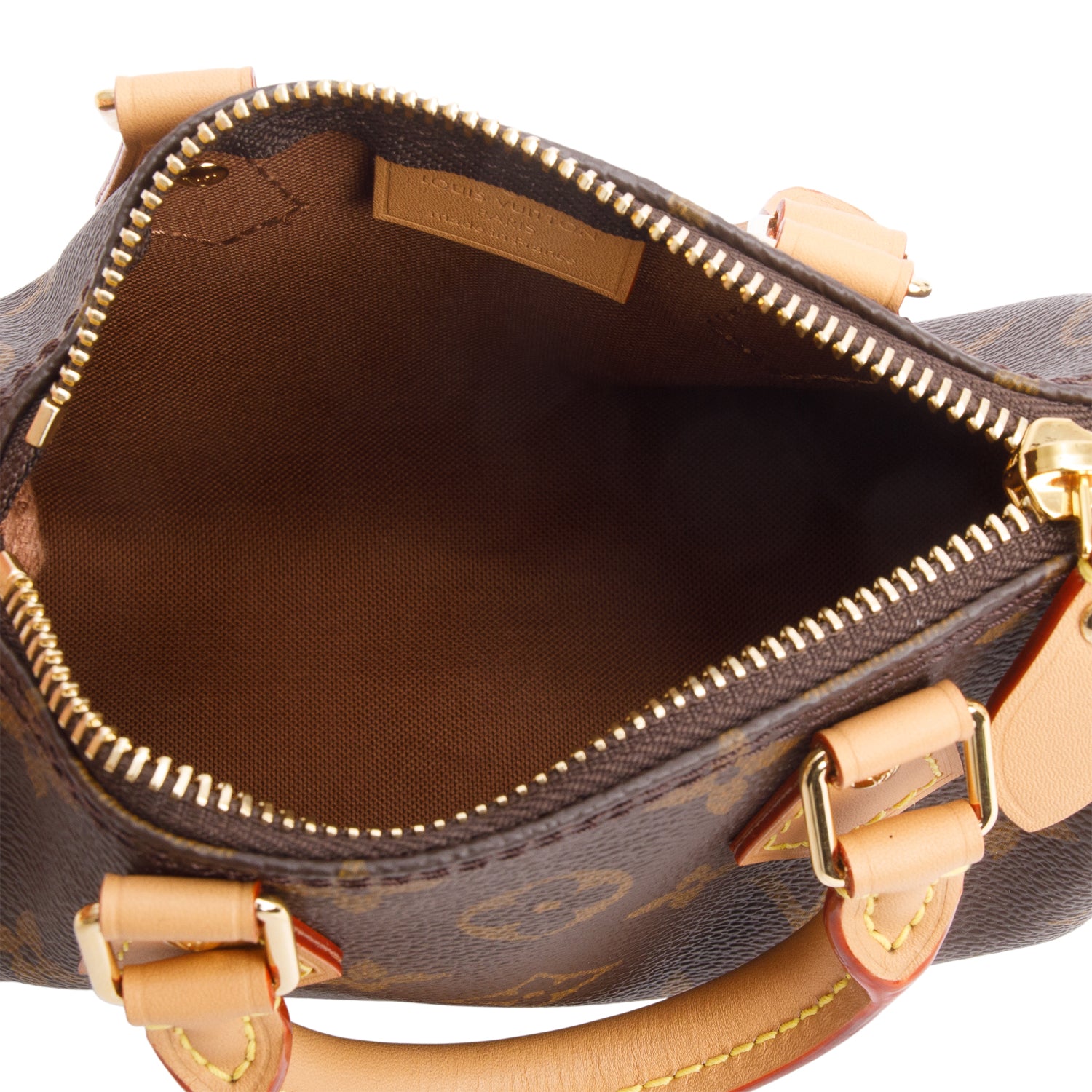 Louis Vuitton 2022 Monogram Nano Speedy w/ Strap & Box