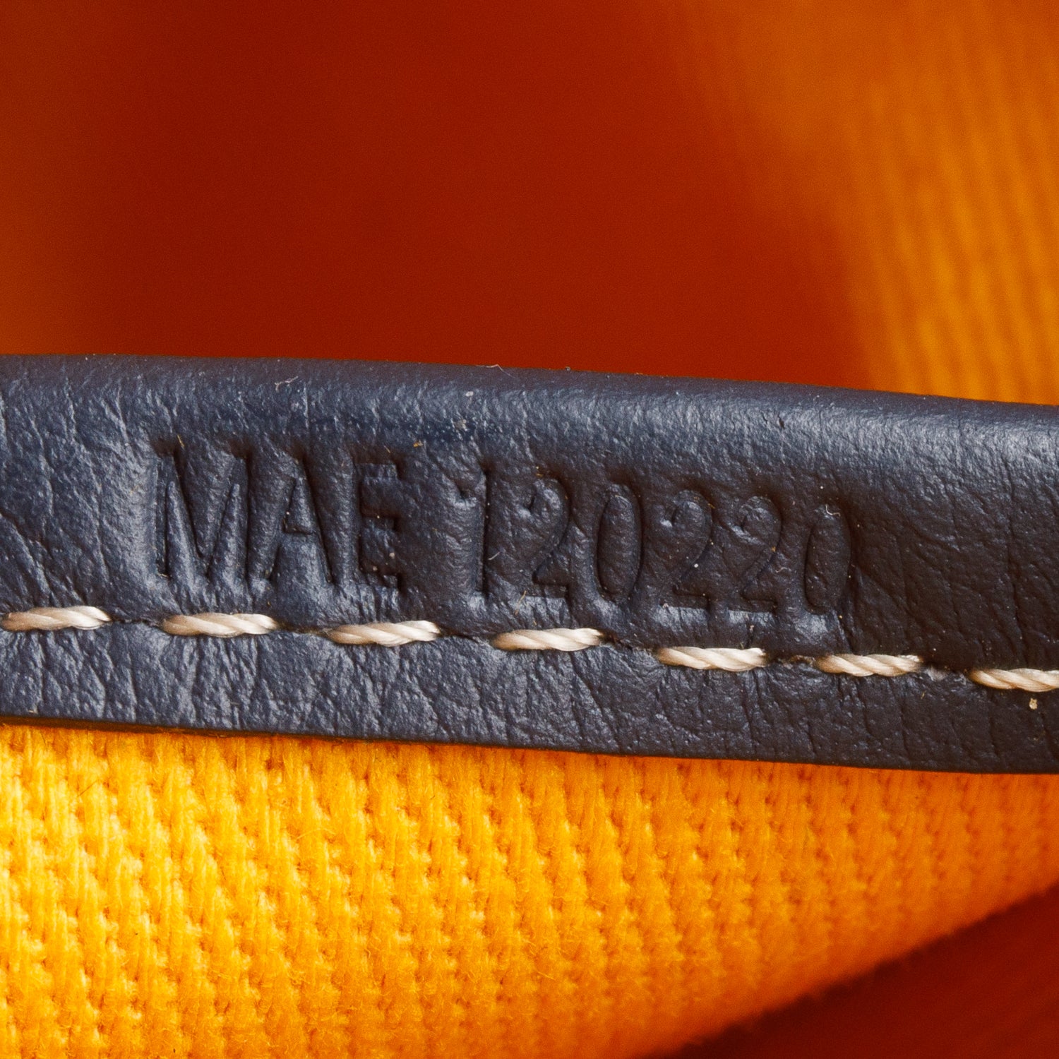 Goyard 2022 Blue Leather & Monogram Canvas Belvedere II PM Crossbody Bag w/ Box