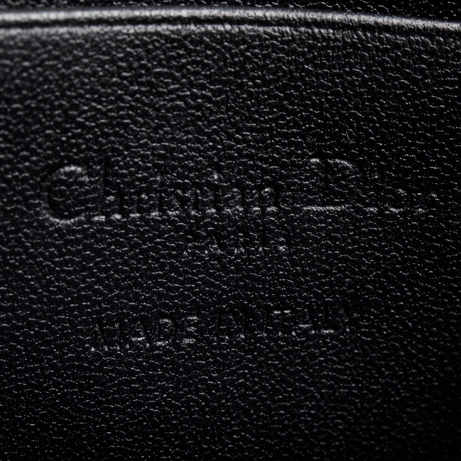 Christian Dior 2020 Black Cannage Lambskin Lady Dior Call'in Dior Phone Holder w/ Strap