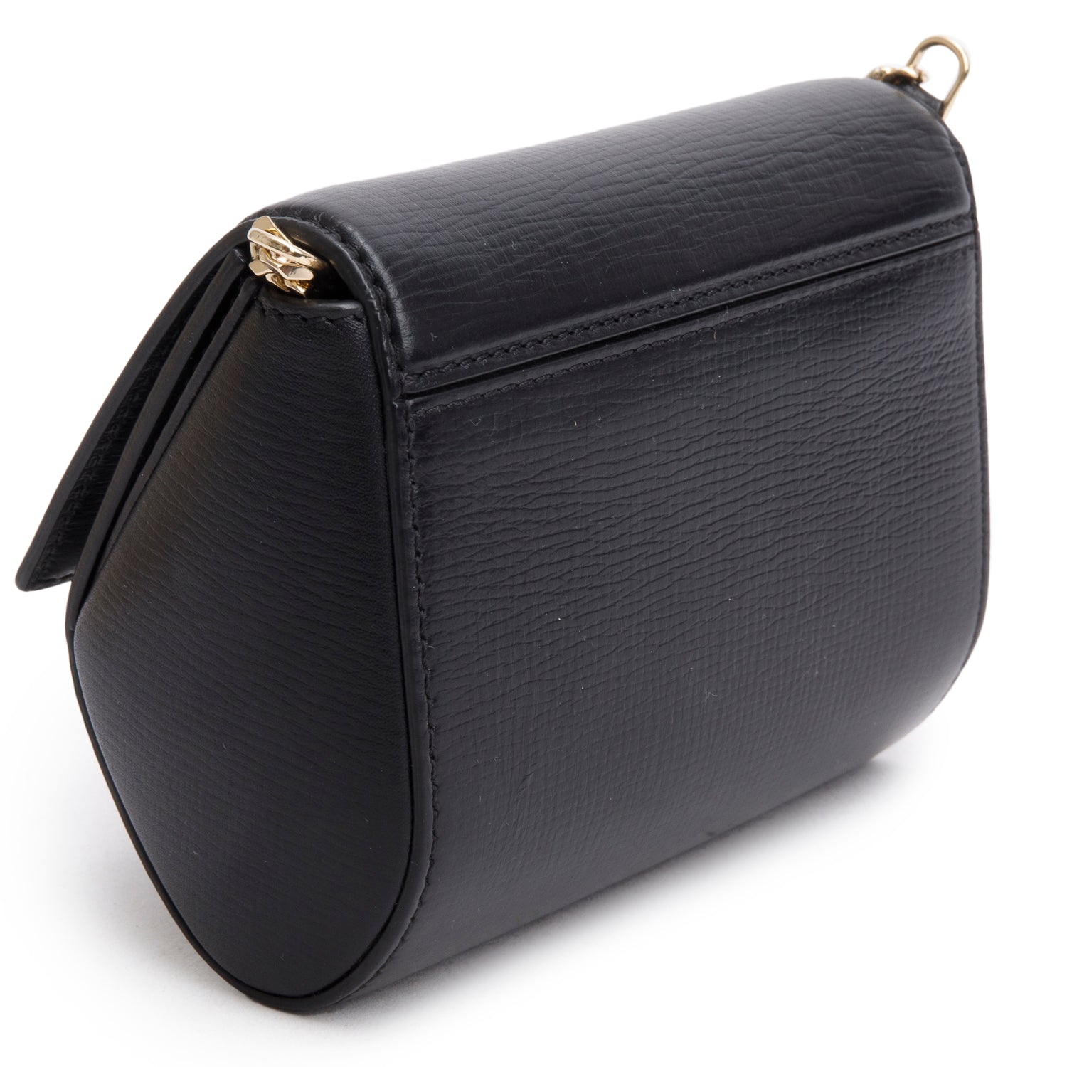 Givenchy Black Textured Calfskin Mini Pandora Box Chain Bag