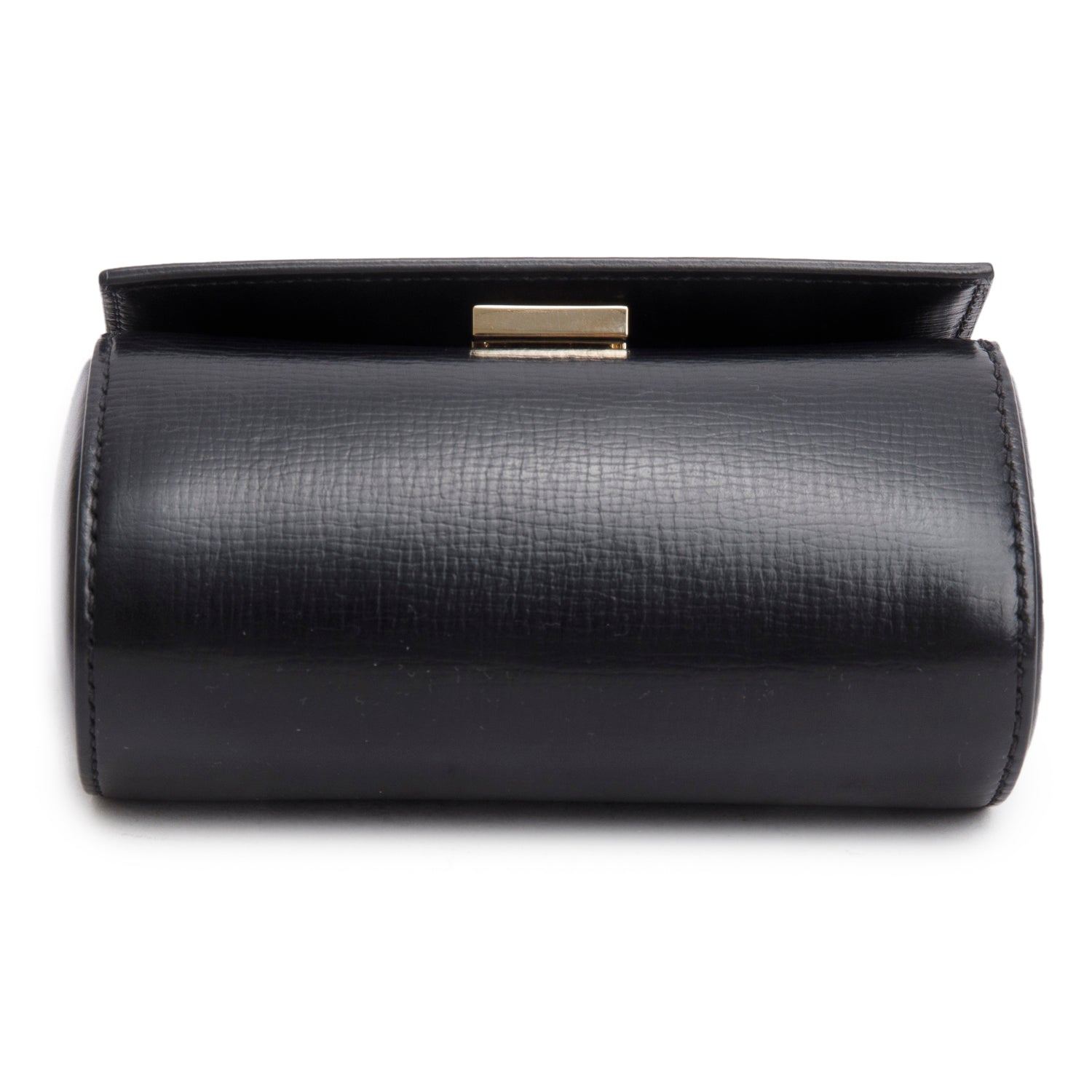 Givenchy Black Textured Calfskin Mini Pandora Box Chain Bag