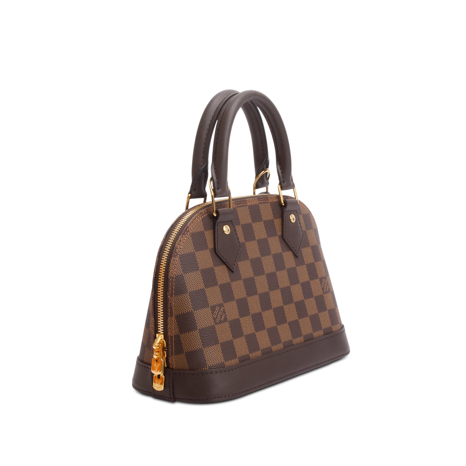 Louis Vuitton 2024 Damier Ebene Alma BB w/ Box & Strap