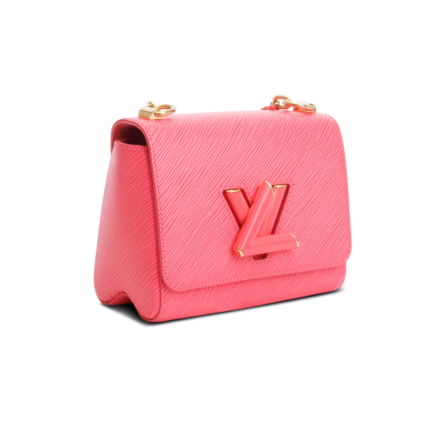 Louis Vuitton Pink Epi Leather Twist PM Shoulder Bag