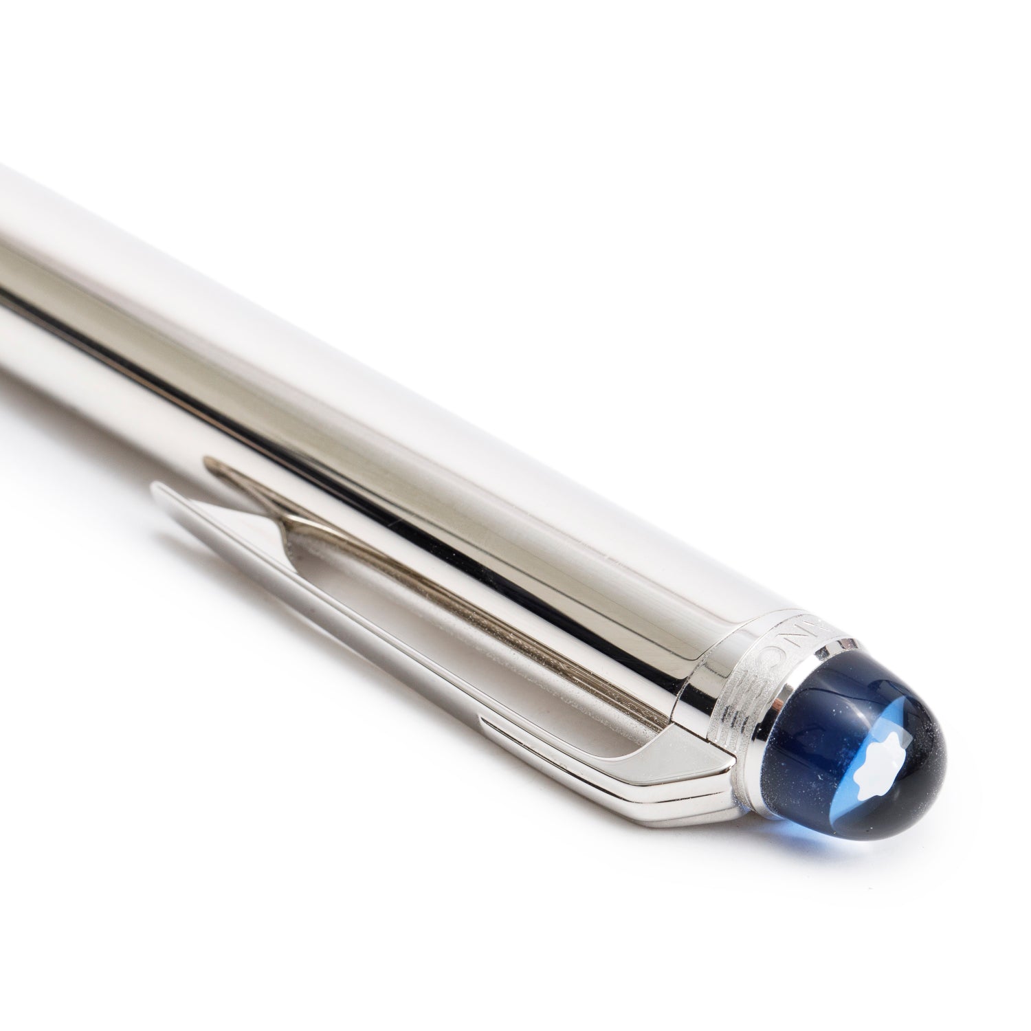 Montblanc Platinum Coated StarWalker Ballpoint Pen w/ Box