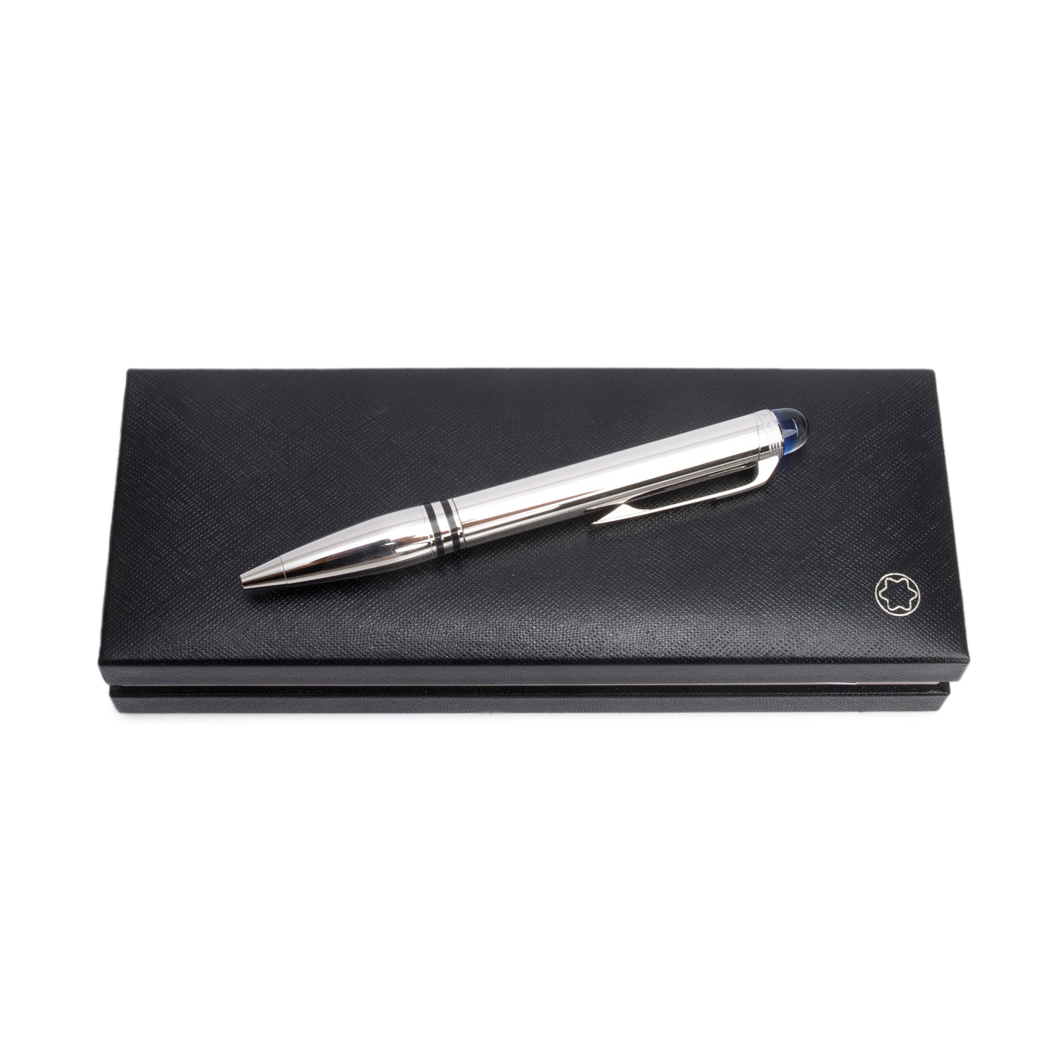 Montblanc Platinum Coated StarWalker Ballpoint Pen w/ Box