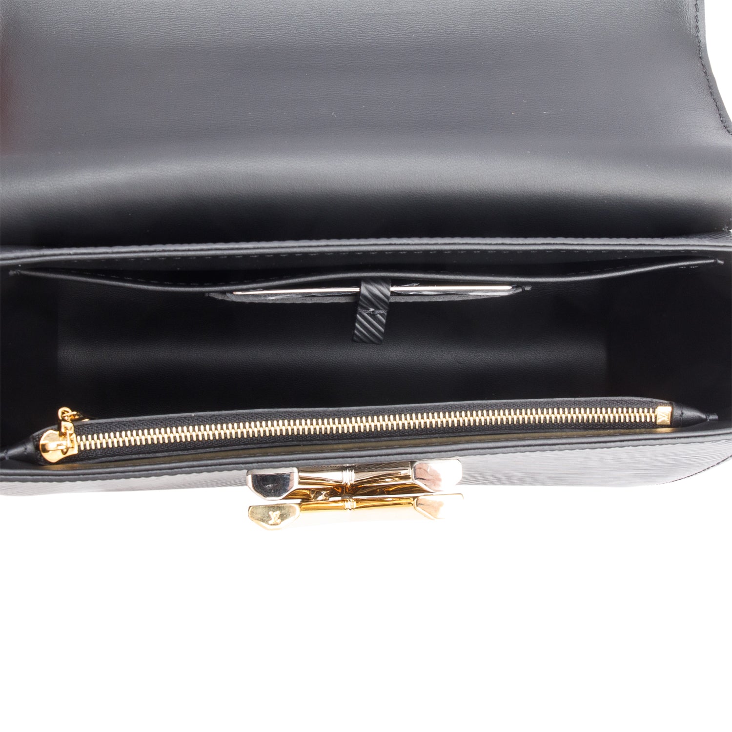 Louis Vuitton Black Epi Leather Twist MM w/ Box