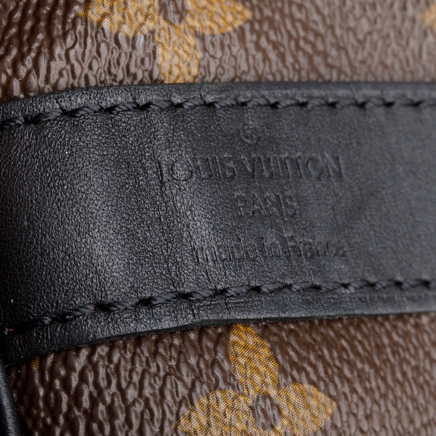 Louis Vuitton Monogram Macassar Keepall Bandouliere 55 w/ Strap