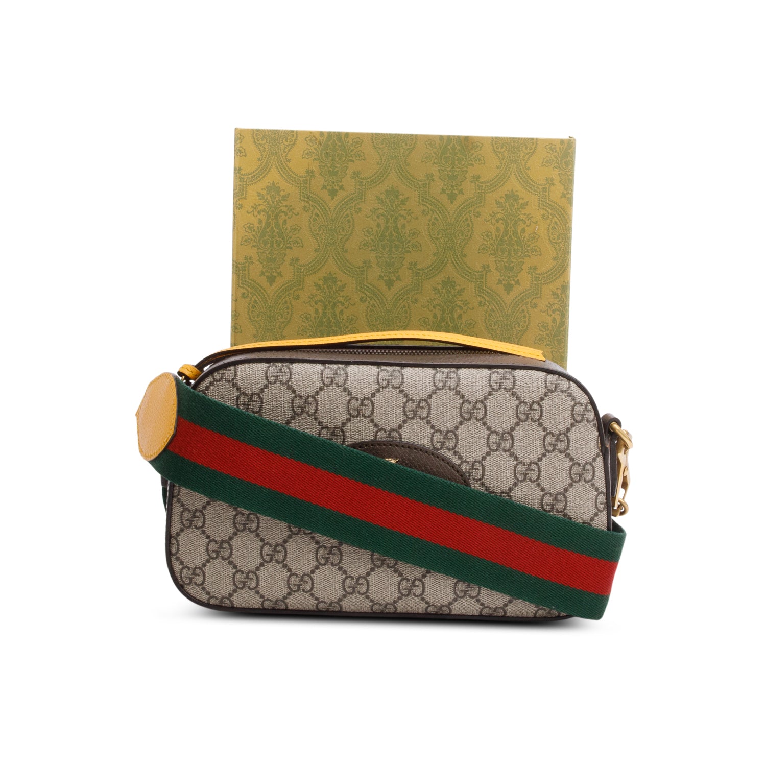 Gucci Neo Vintage GG Supreme Messenger Bag w/ Box & Strap