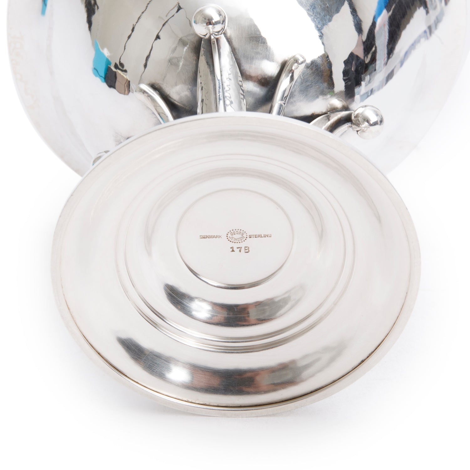 Georg Jensen Sterling Silver 17B Footed Bowl