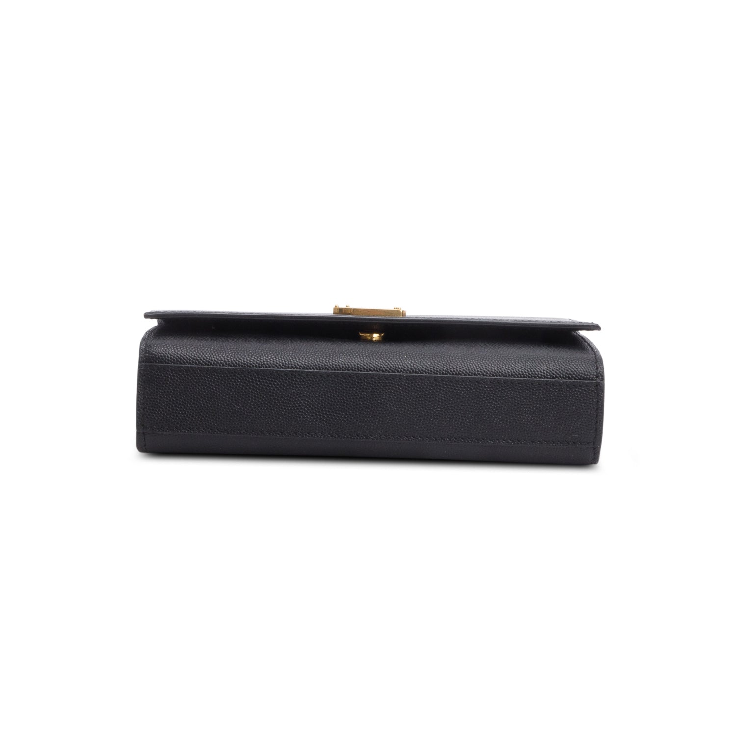 Saint Laurent 2020 Black Grain De Poudre Small Monogram Kate Satchel w/ Box
