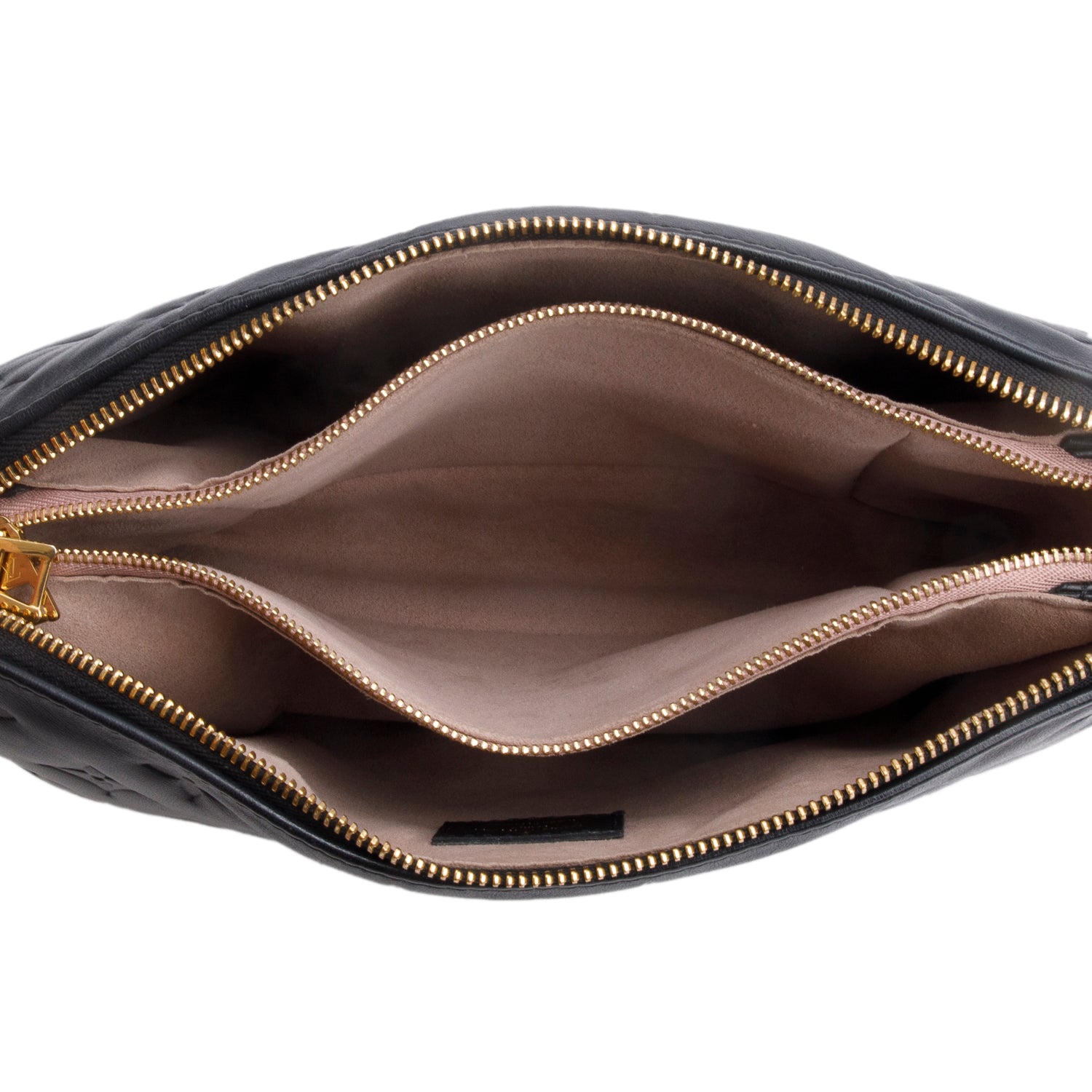 Louis Vuitton 2021 Black Monogram Embossed Lambskin Leather Coussin PM w/ Straps, Box & Receipt