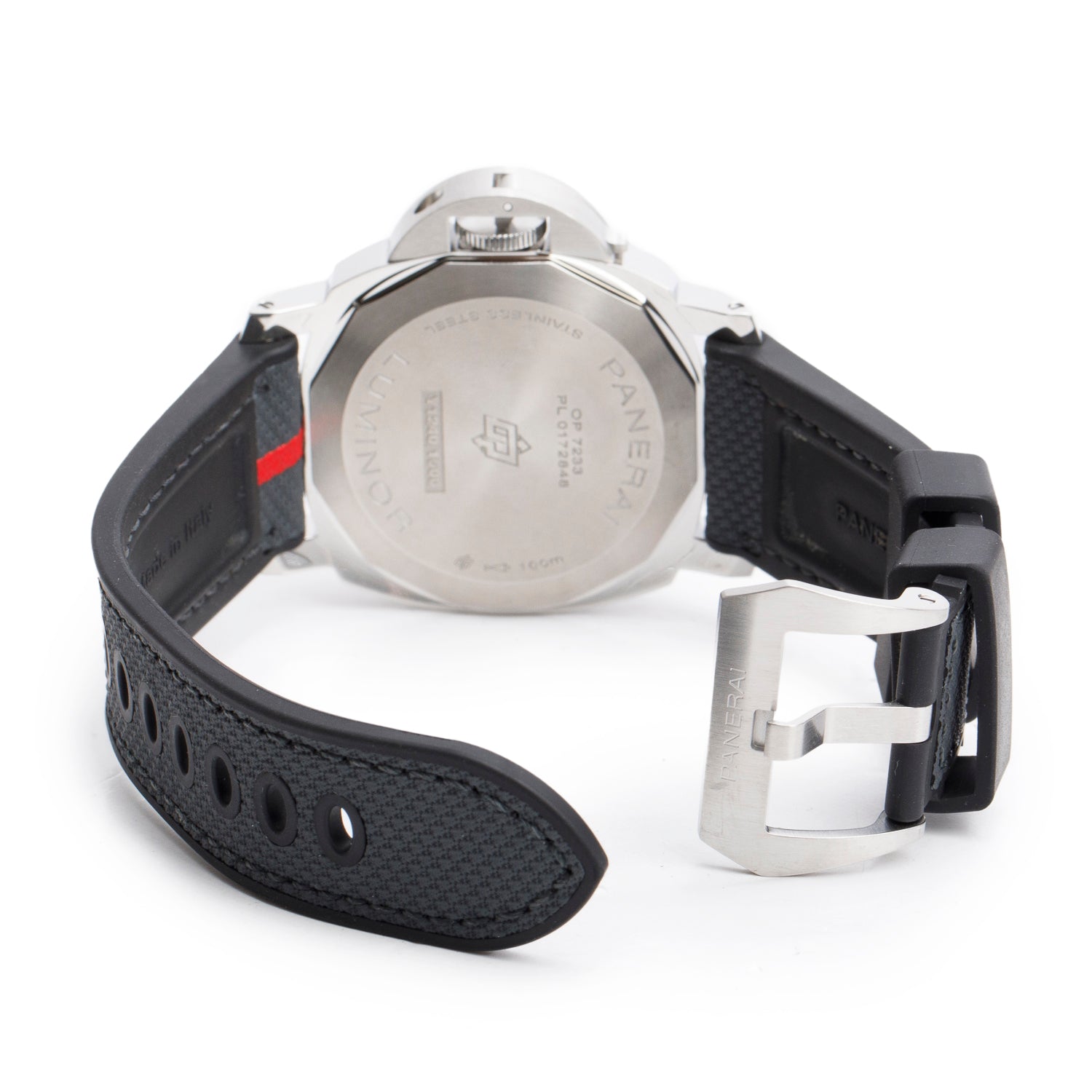 Panerai 2023 Limited Edition Stainless Steel Luminor Luna Rossa 44 MM Manual Watch White Dial PAM01342 w/ Box, Receipt & Extra Strap