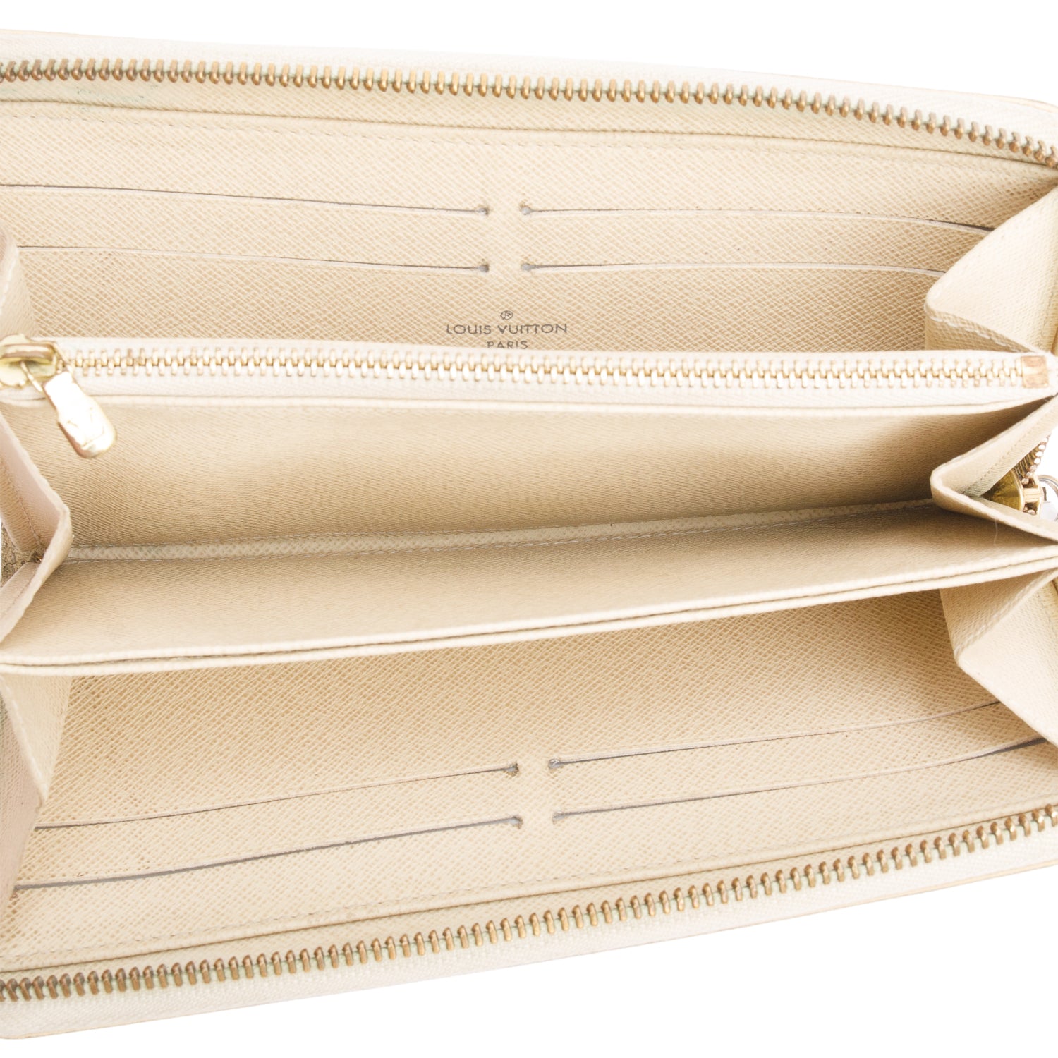 Louis Vuitton Damier Azur Zippy Wallet w/ Box