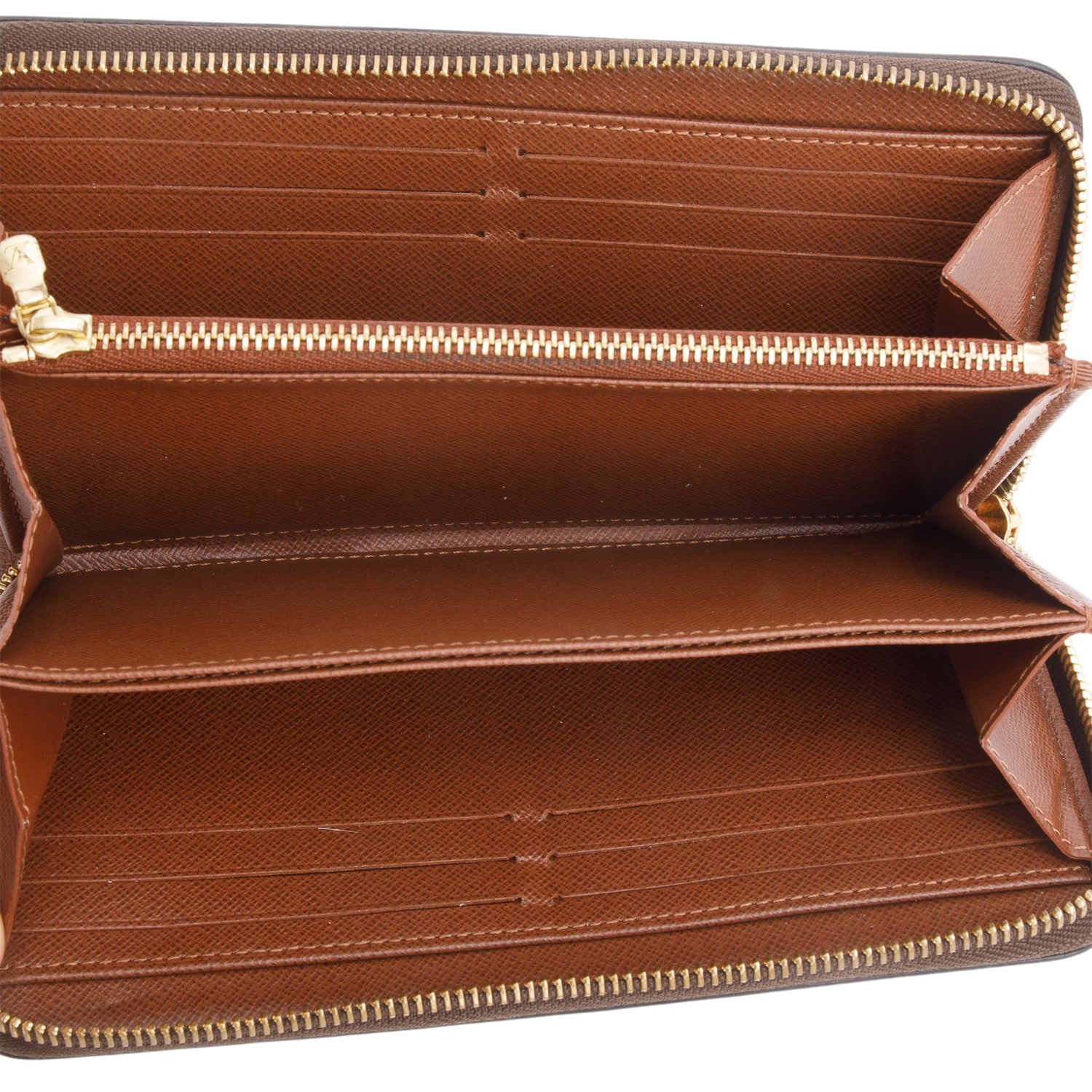 Louis Vuitton Monogram Zippy Wallet w/ Box & Receipt